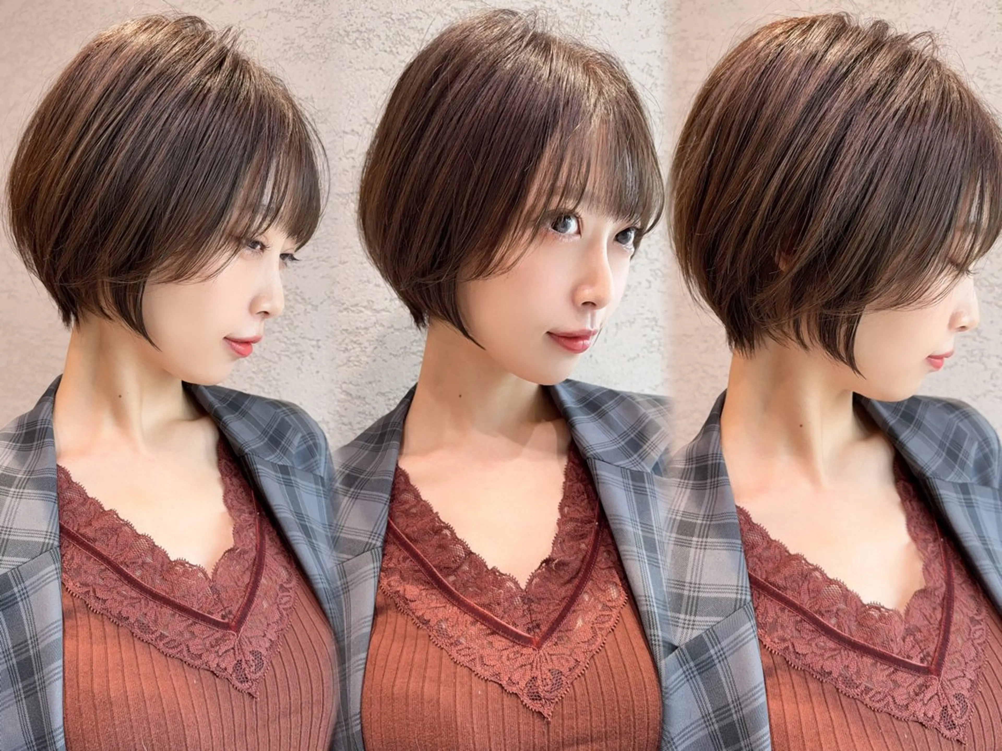 ショート カット レイヤー❣️縮毛矯正 川村利幸のヘアスタイル