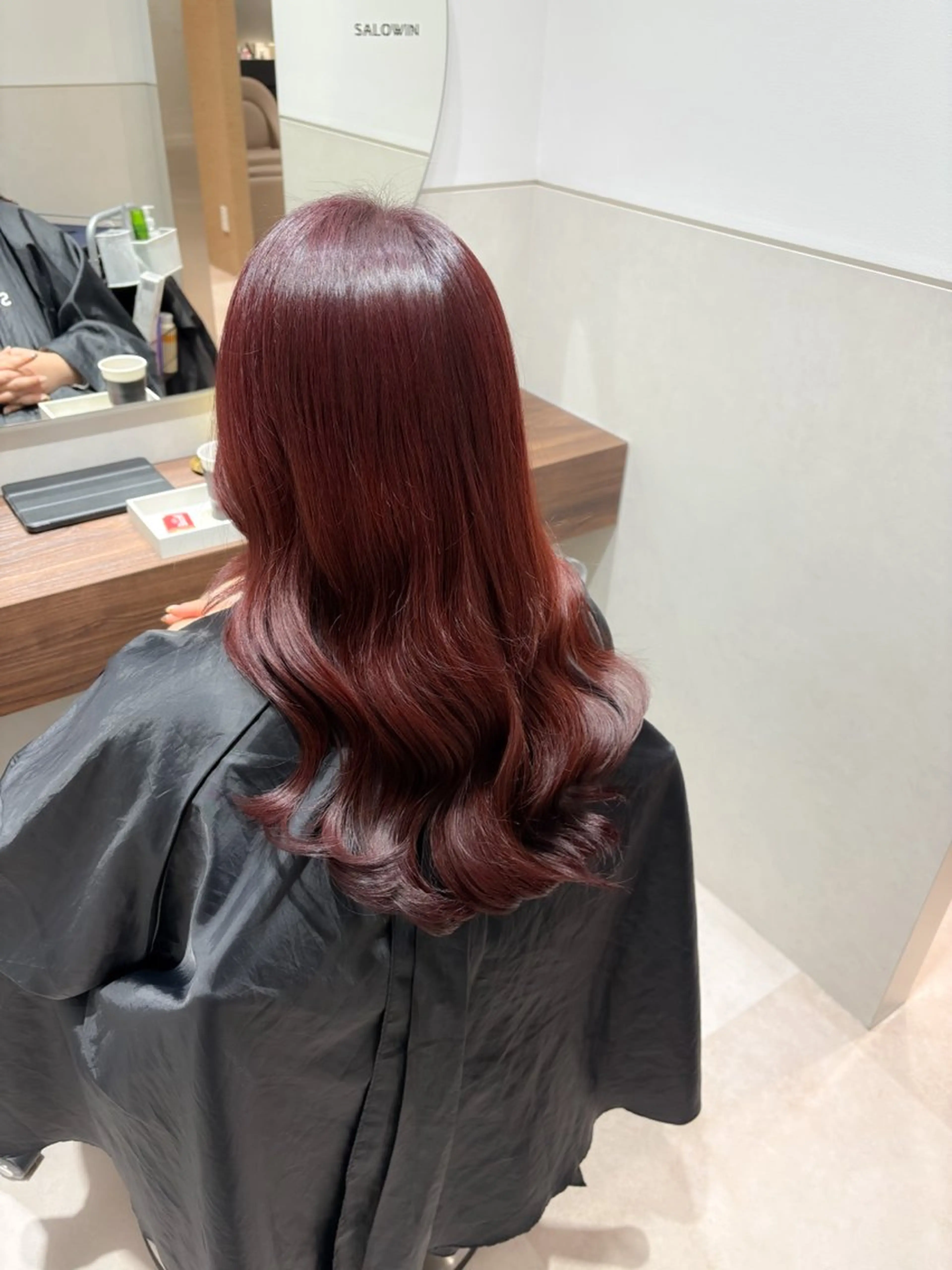 ロング カラー SALOWIN京都河原町suite店所属・うる艶カラー／ 髪質改善／arisaのヘアスタイル