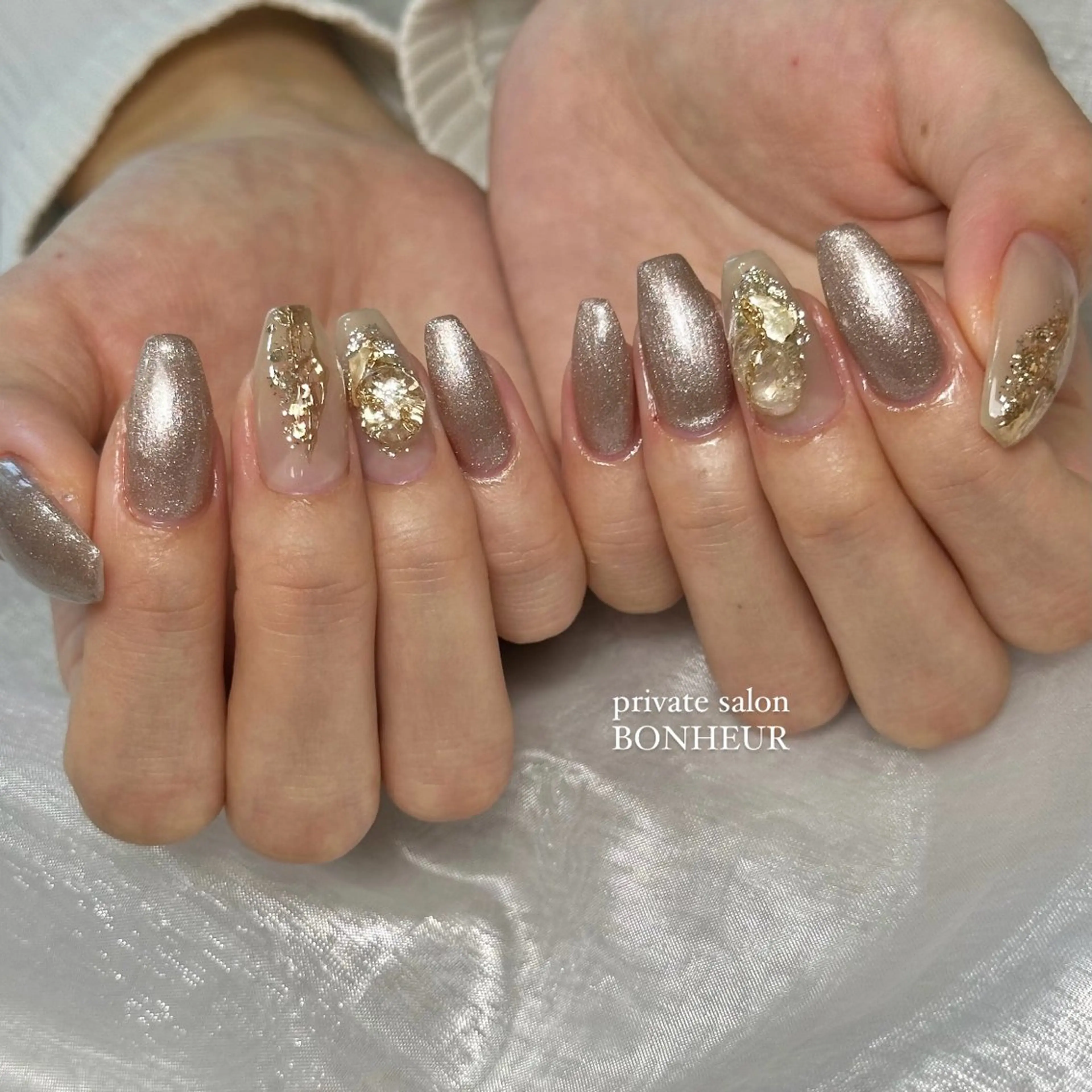 ネイル ハンドネイル BONHEUR Annaのネイルデザイン