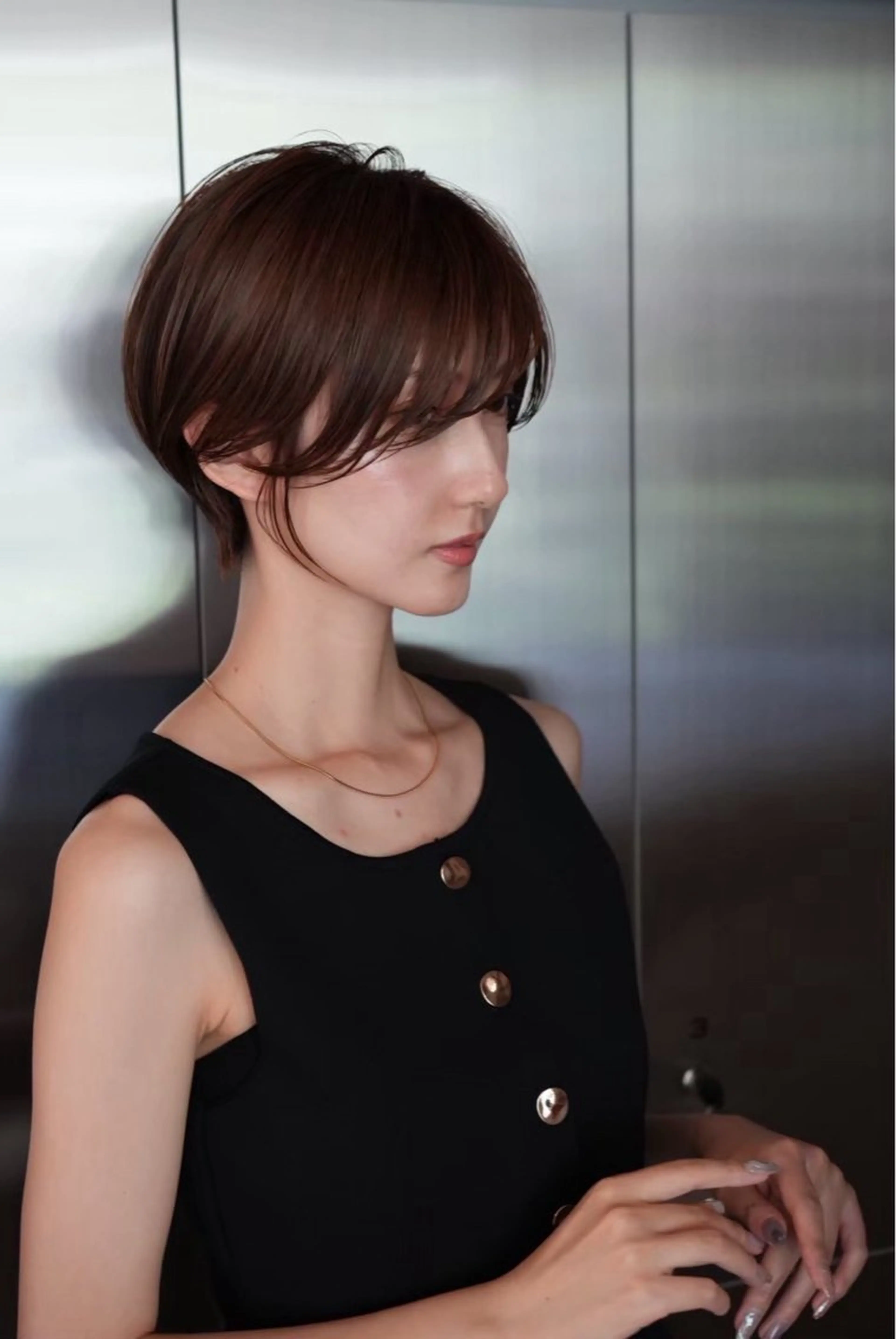 ショート カラー 加賀 千聖 /soigneのヘアスタイル