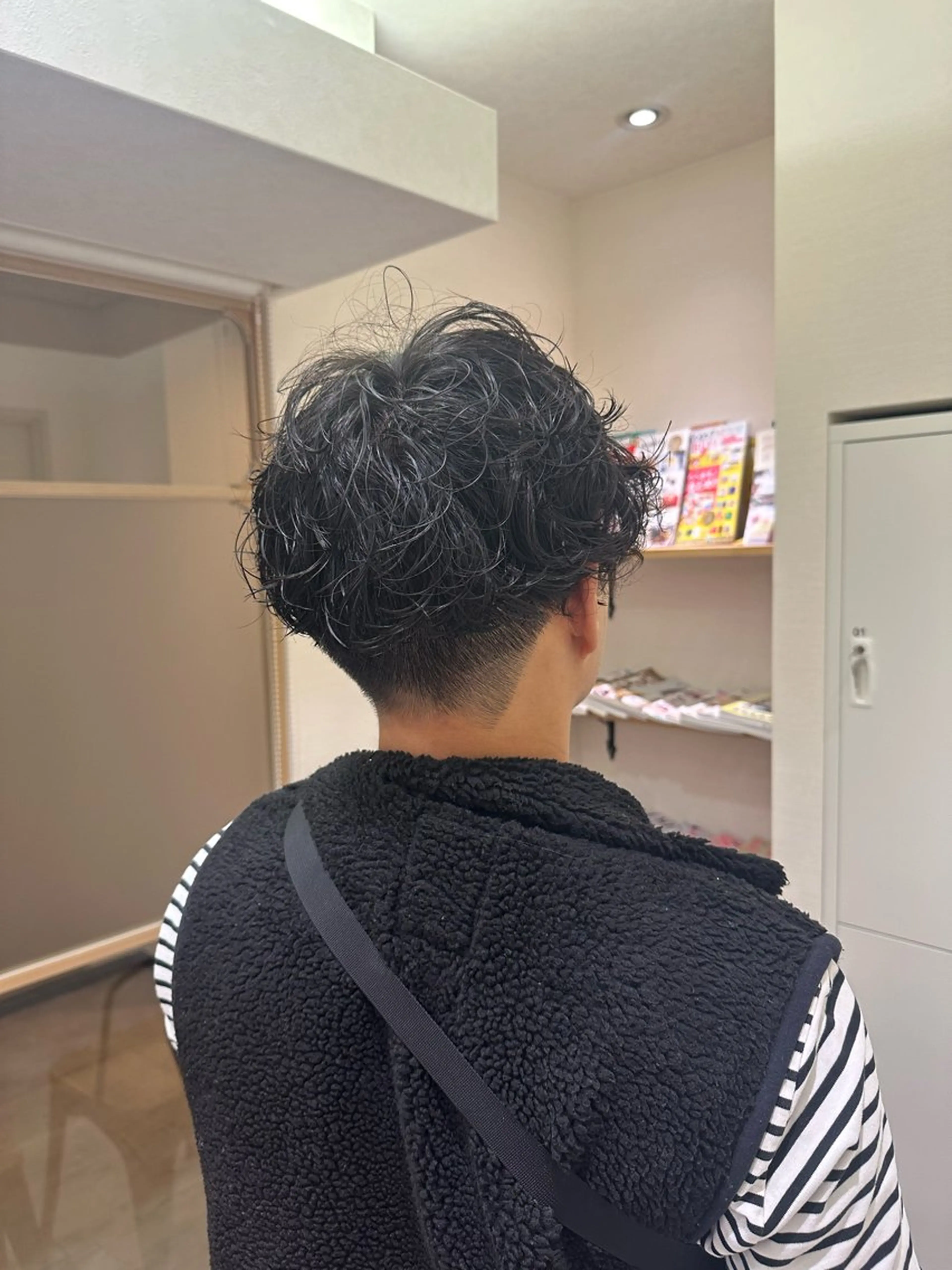 メンズ メンズパーマ ロジェブルー 川合【和泉中央】のヘアスタイル