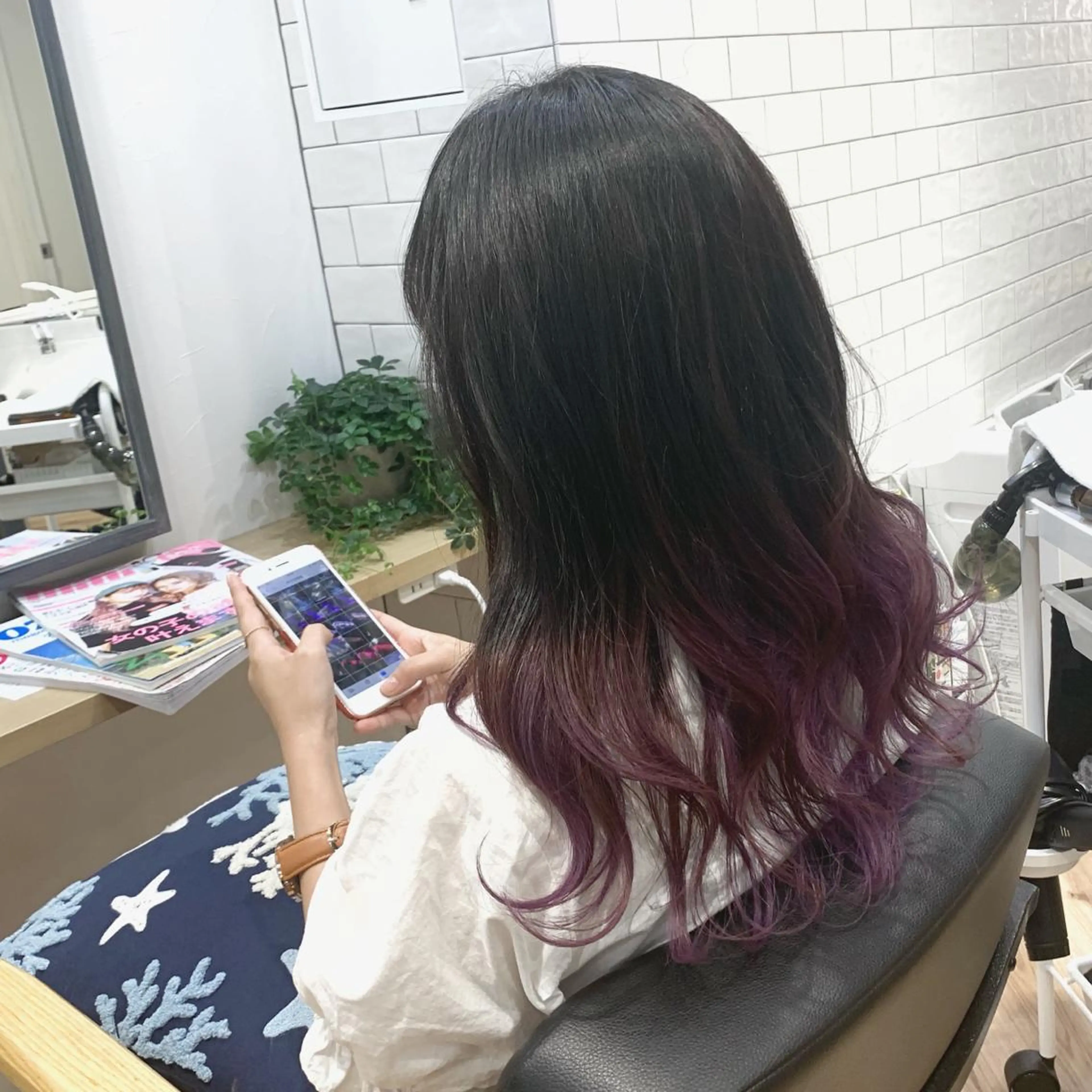 ロング カラー ヘアカラー 原山 直人のヘアスタイル