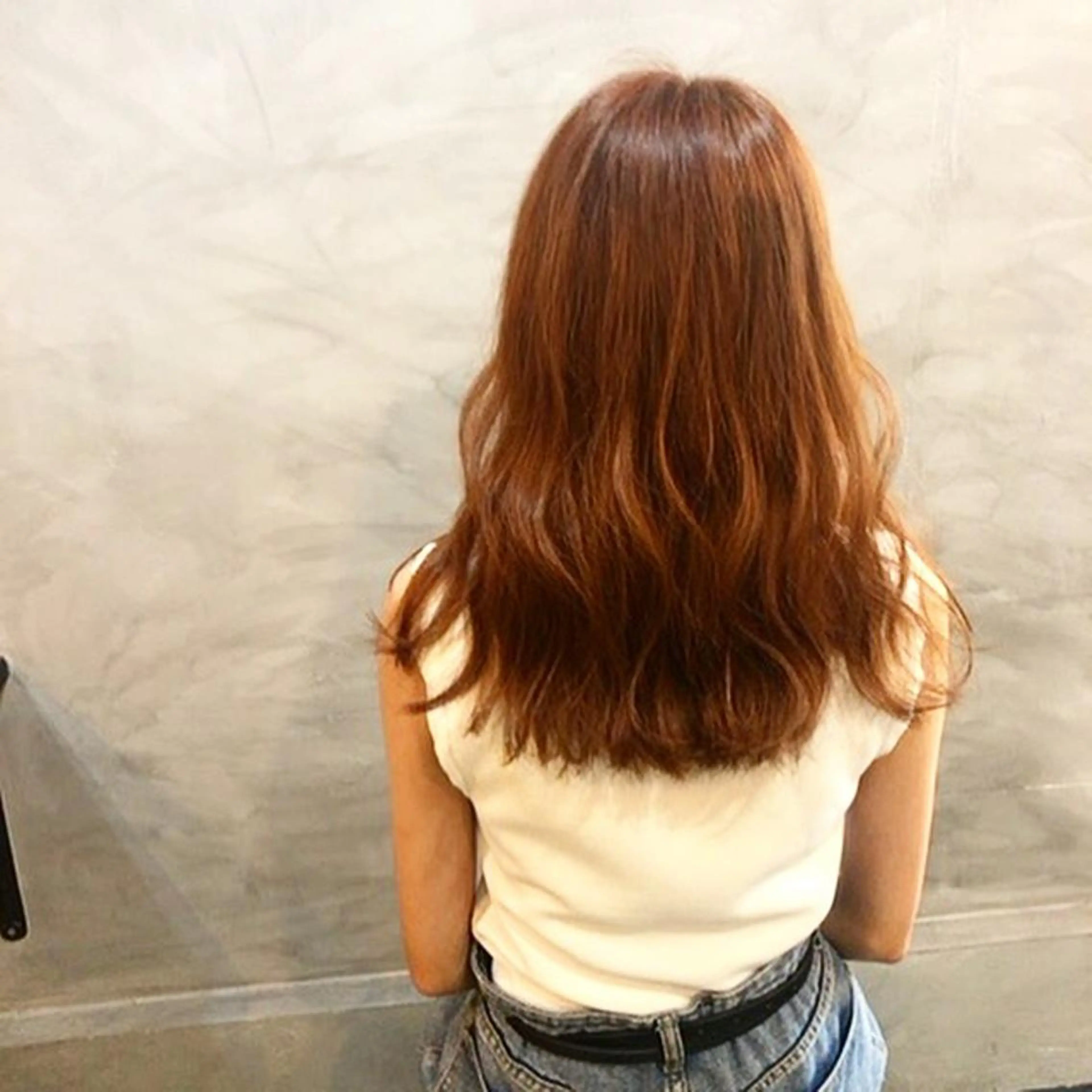 ロング カラー YUNA ユウナのヘアスタイル