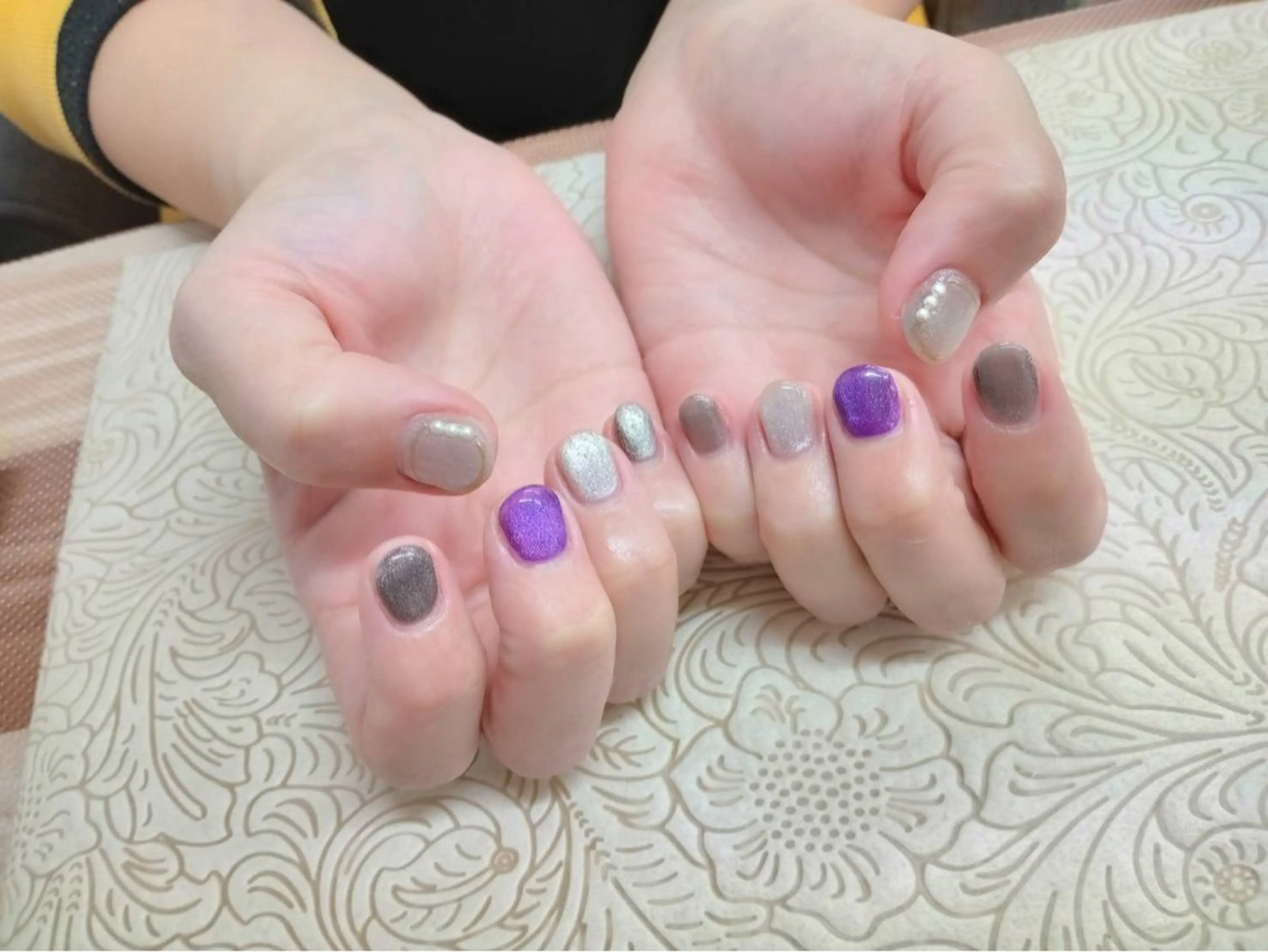 ネイル フラワーネイル ハンドネイル precious nail room所属・precious nail  roomのネイルデザイン