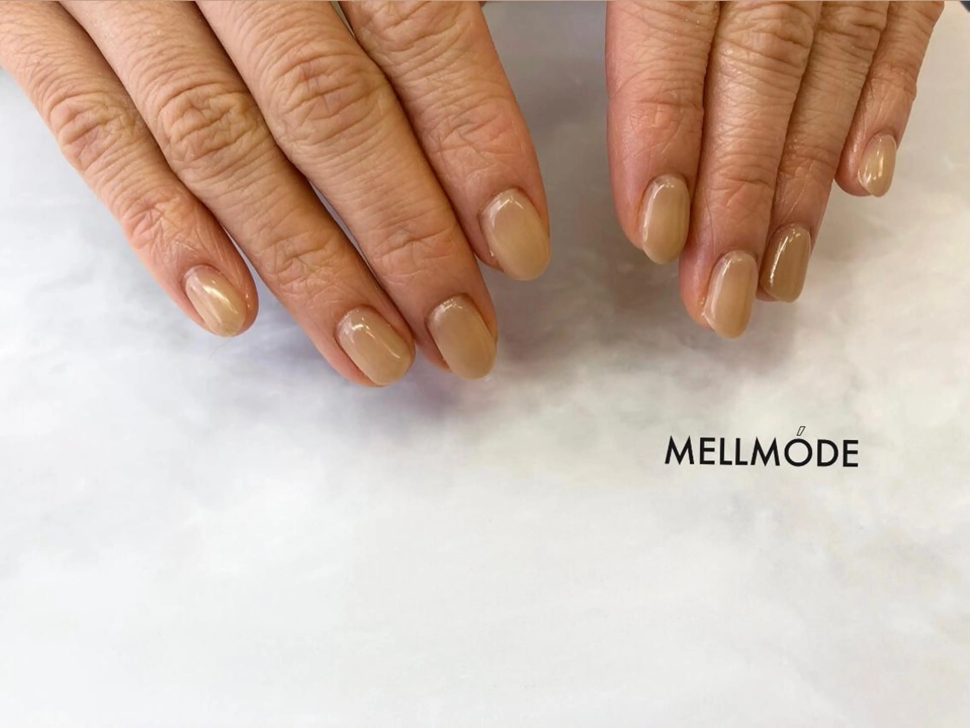 ネイル ワンカラーネイル MELLMODE所属・Nakano Kanaのネイルデザイン