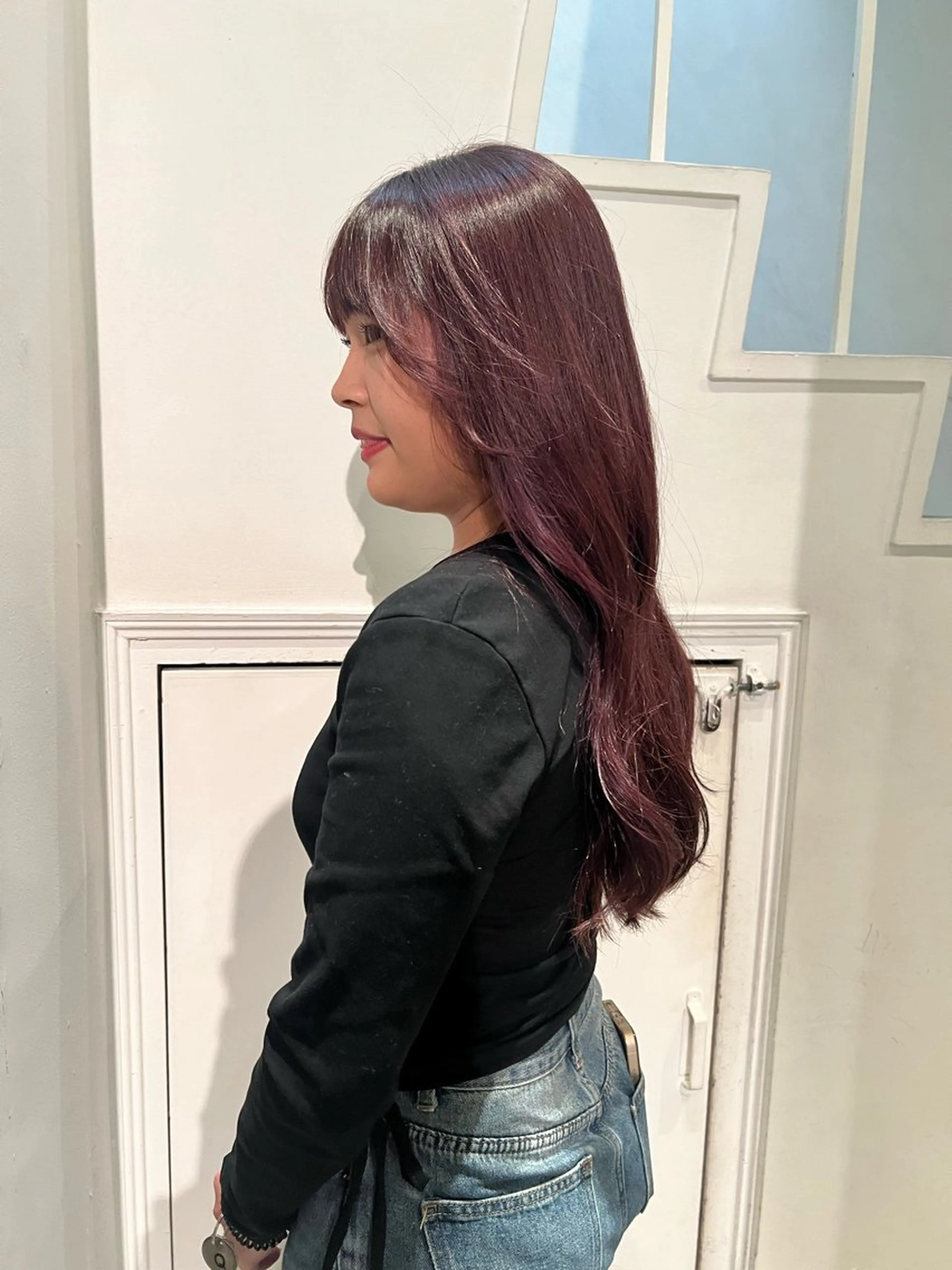 ロング カラー ムラコシヒカリ lapenseeのヘアスタイル