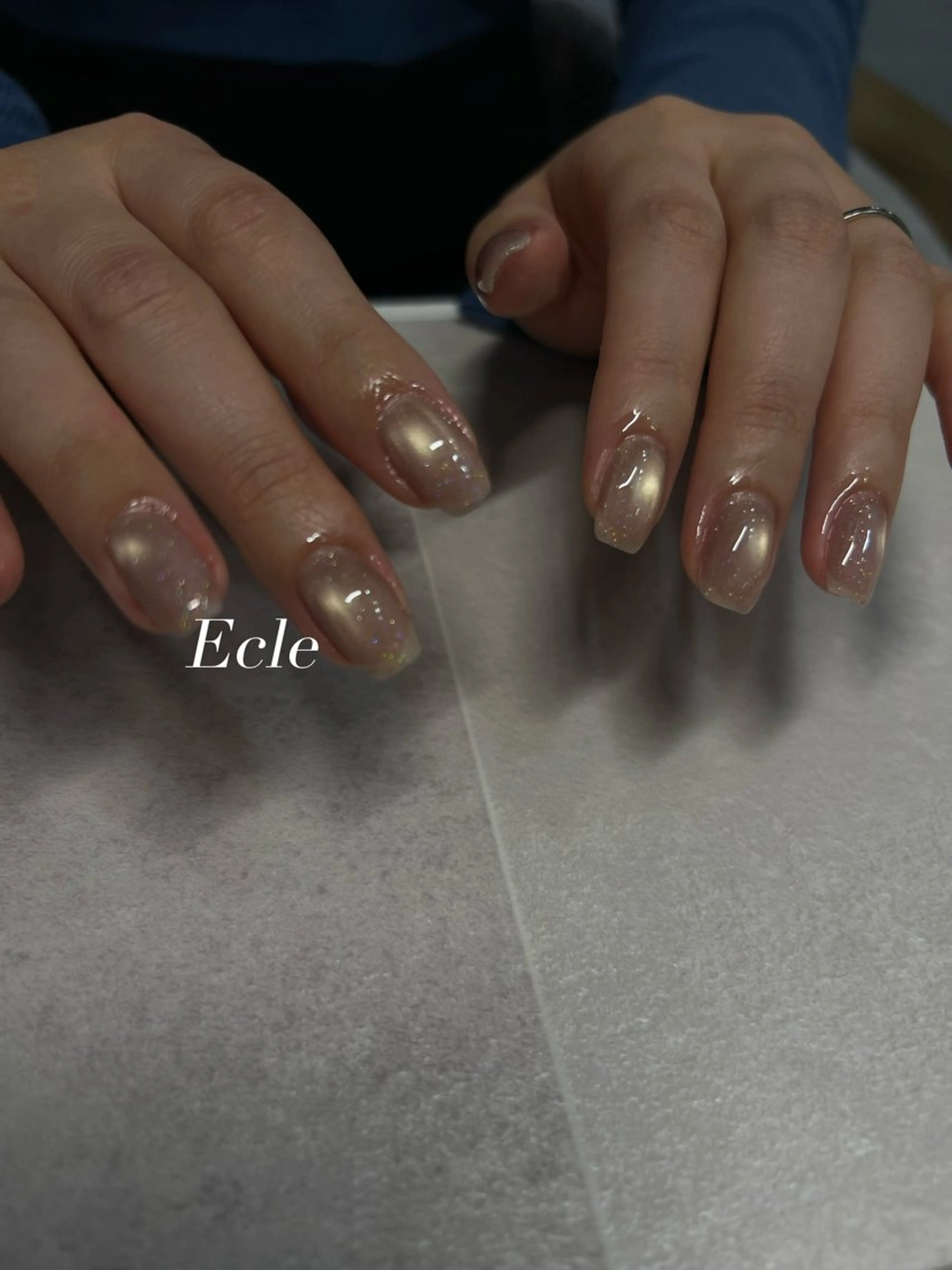 ハンド【オフあり】マグネットorフラッシュネイル✨の写真