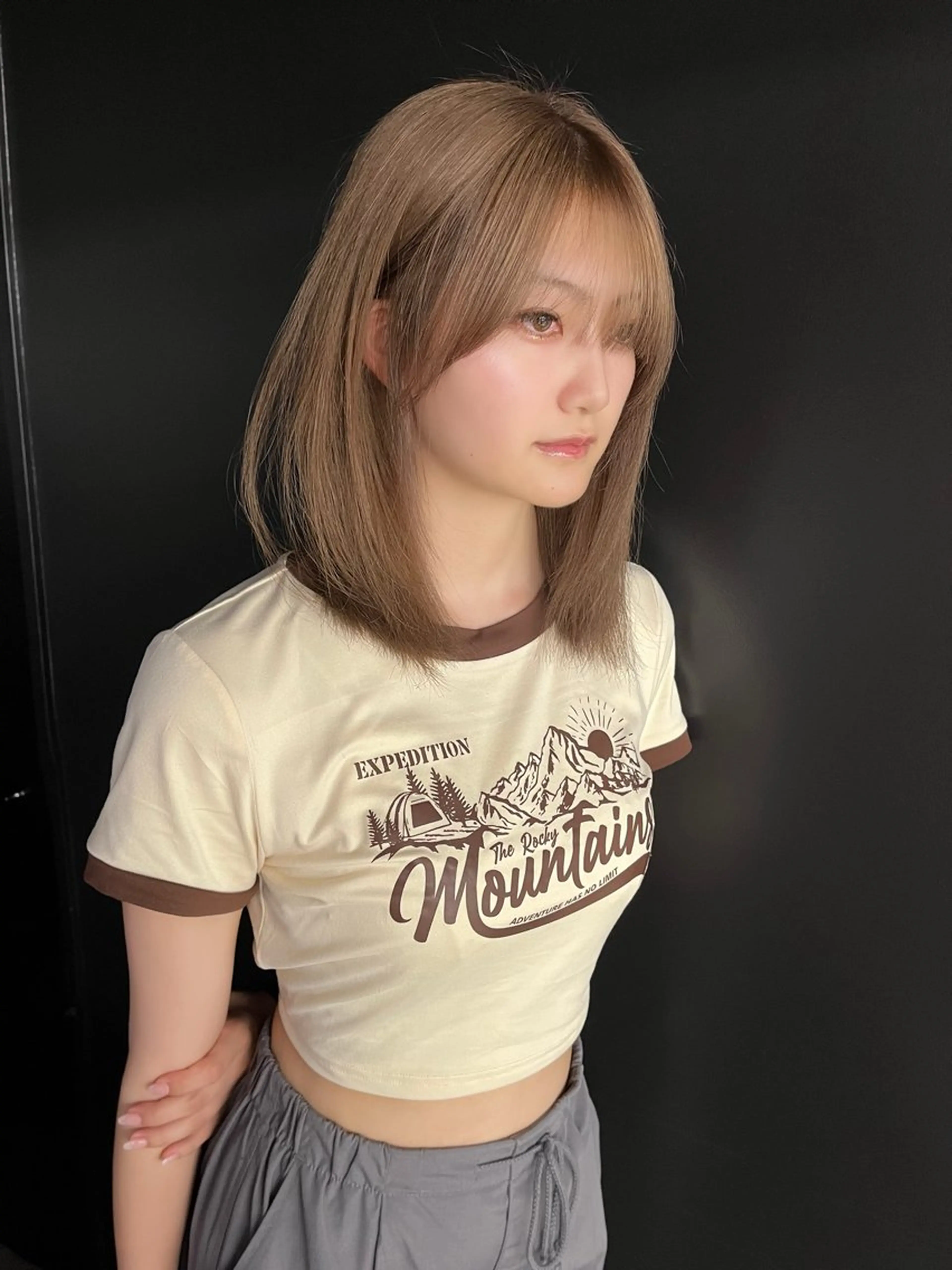 カラー ブリーチ Kaho🤍レイヤー ※女性限定のヘアスタイル