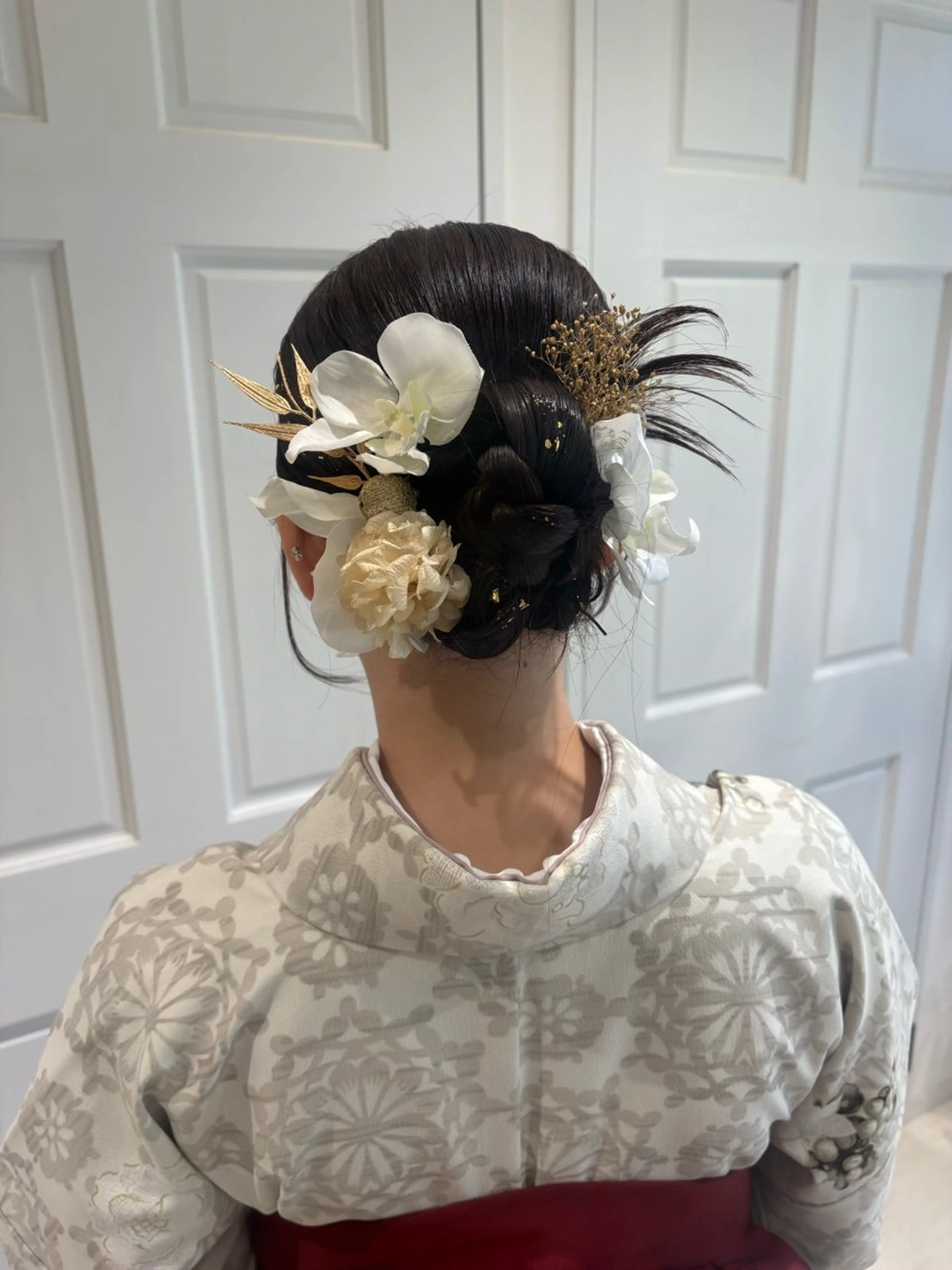 ロング ヘアアレンジ Wカラーヘアアレンジ さあやのヘアスタイル