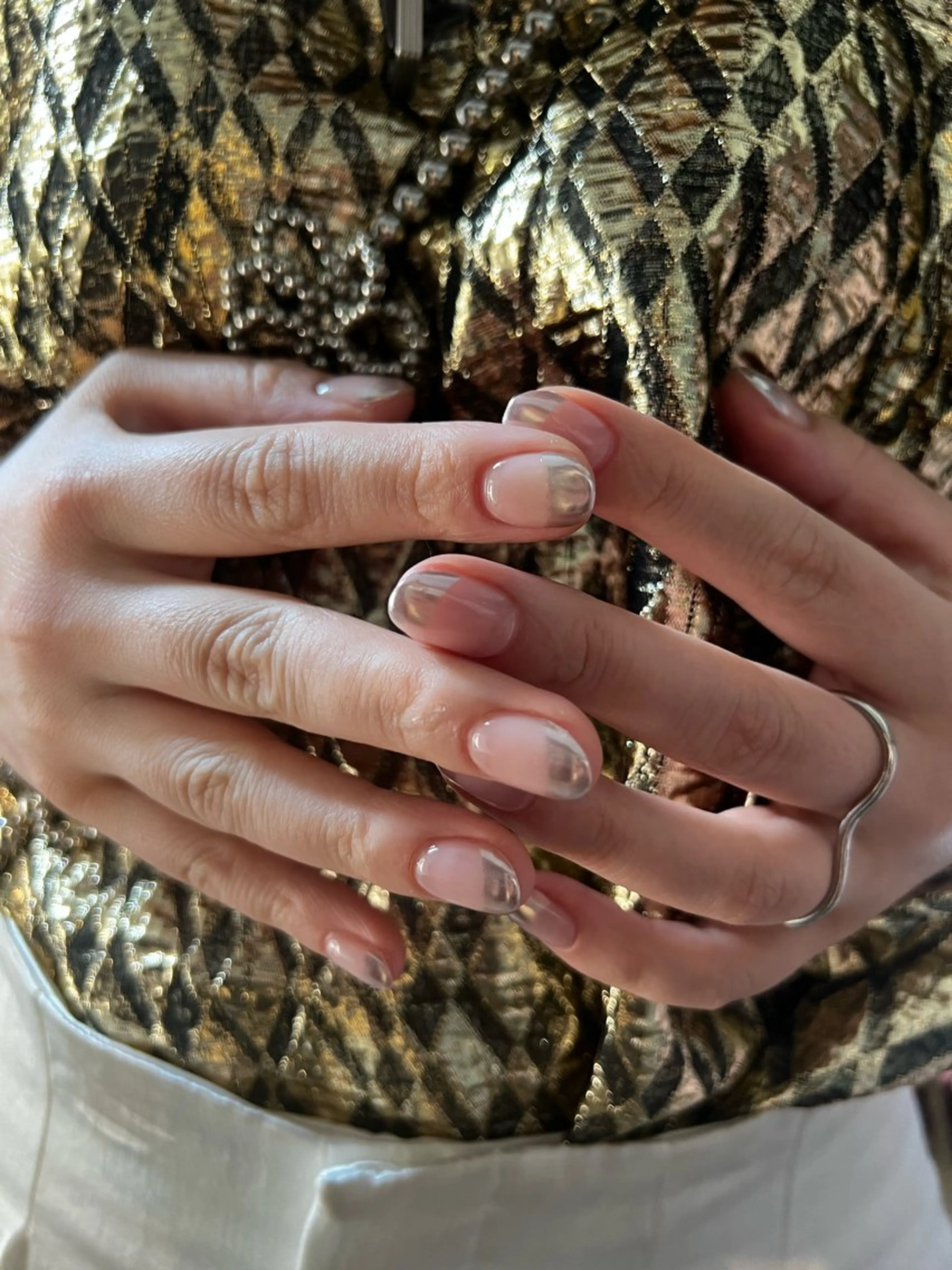 ネイル フレンチネイル ハンドネイル ヘアメイクネイリスト 💄💅hidemiのヘアスタイル