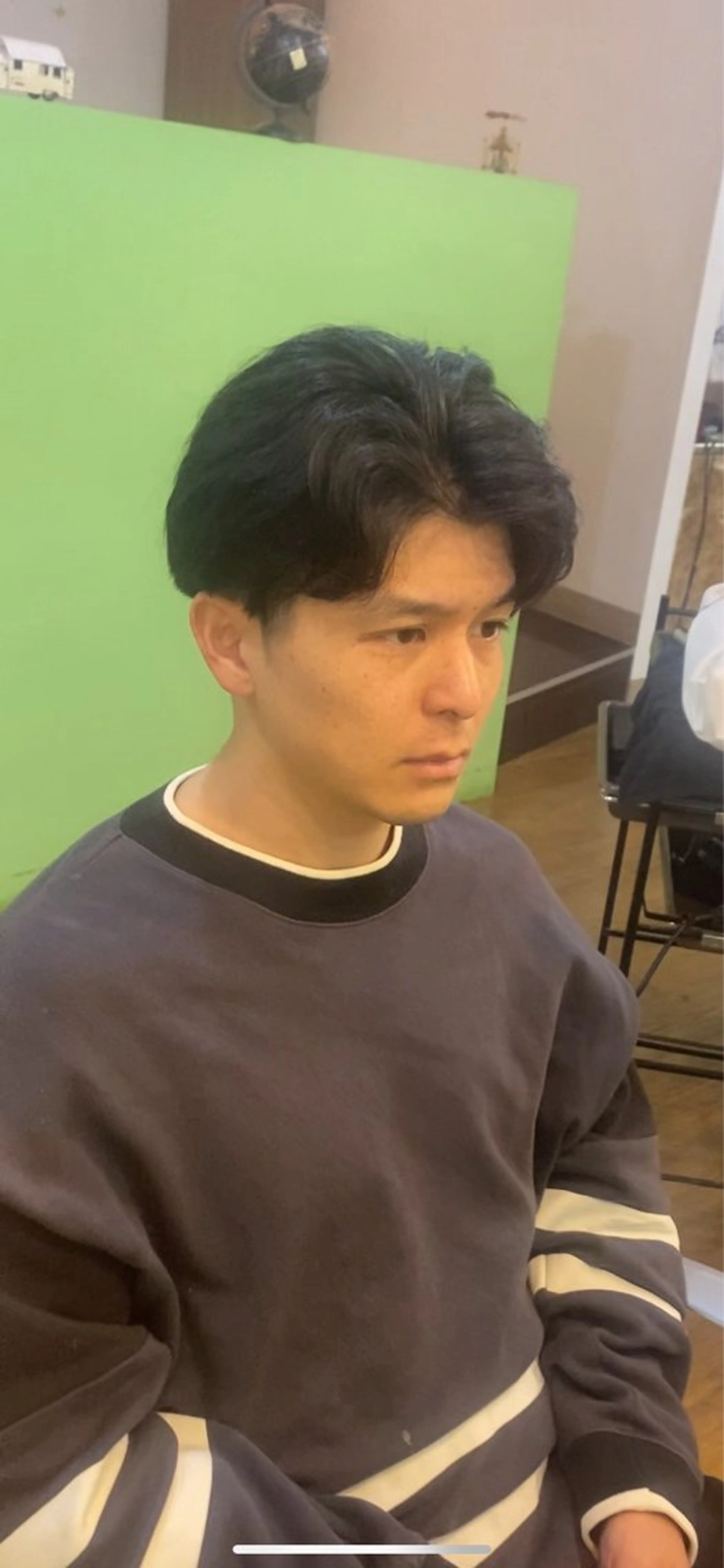 ヘアアレンジ メンズ カット メンズ特化 エシカル　松原大将のヘアスタイル