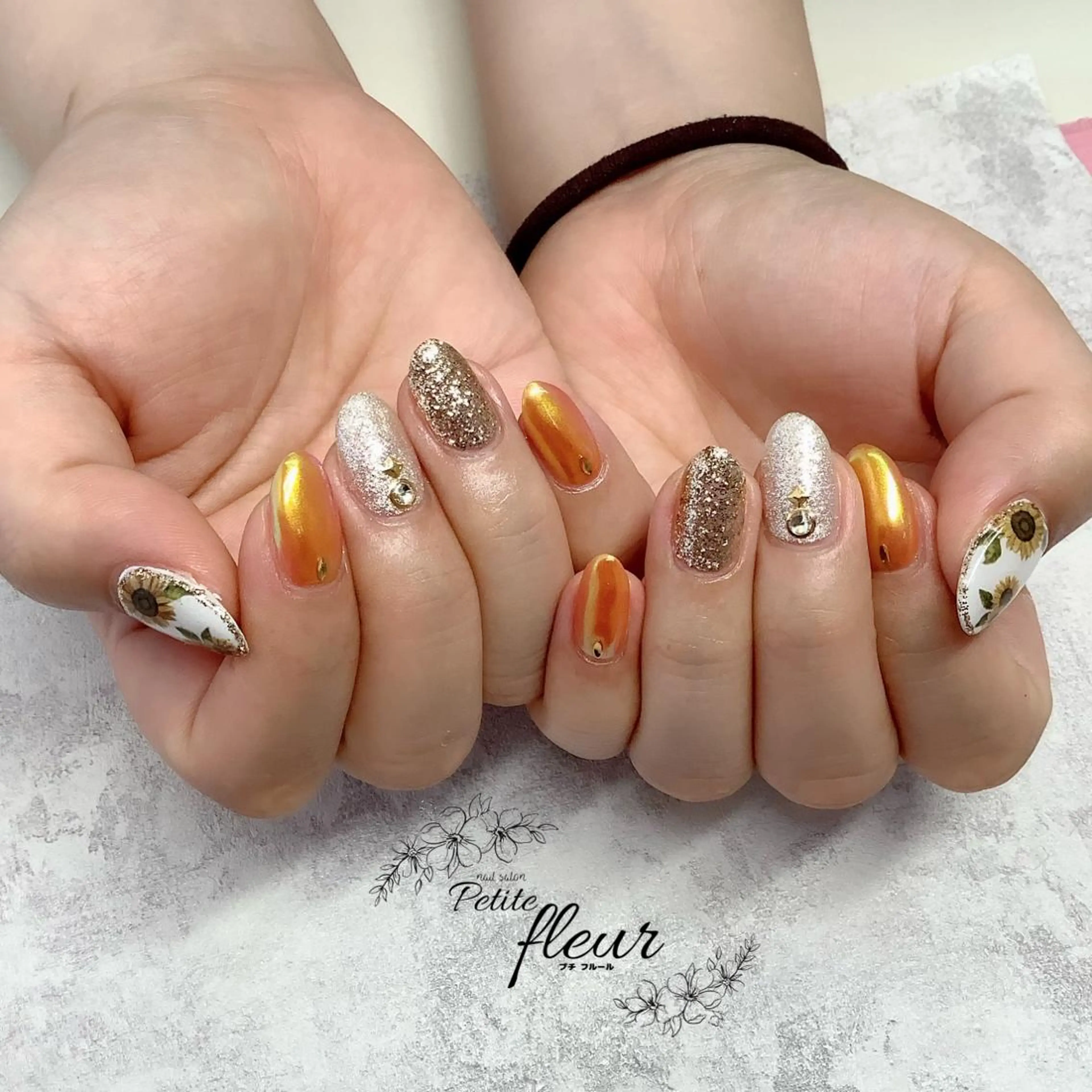 ネイル ❁⃘*。Petite fleur❁⃘*りさのネイルデザイン