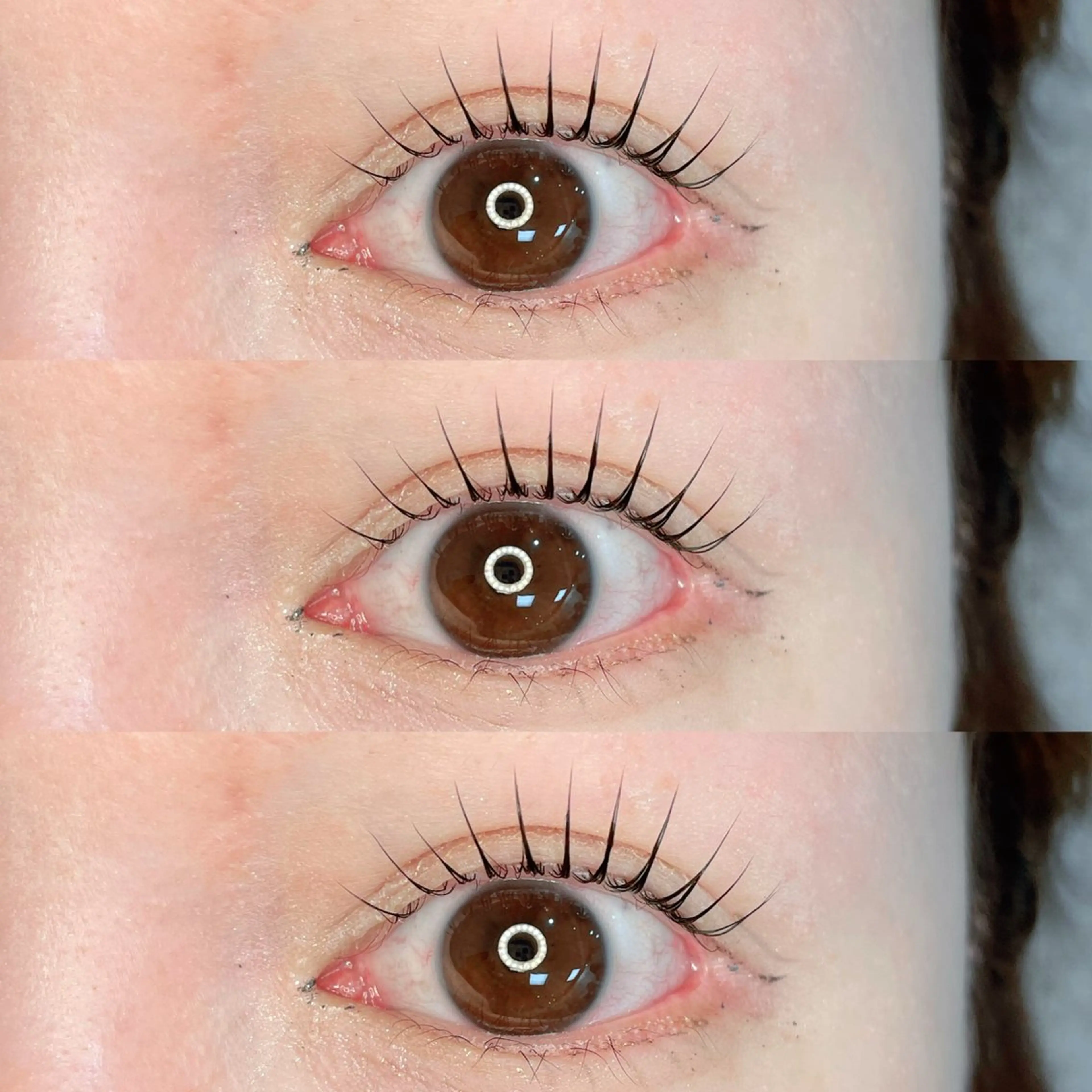 マツエク・マツパ カラーマツエク パリジェンヌラッシュリフト マツパ パリジェンヌ/美眉 OLIVIA加藤のマツエク・マツパデザイン