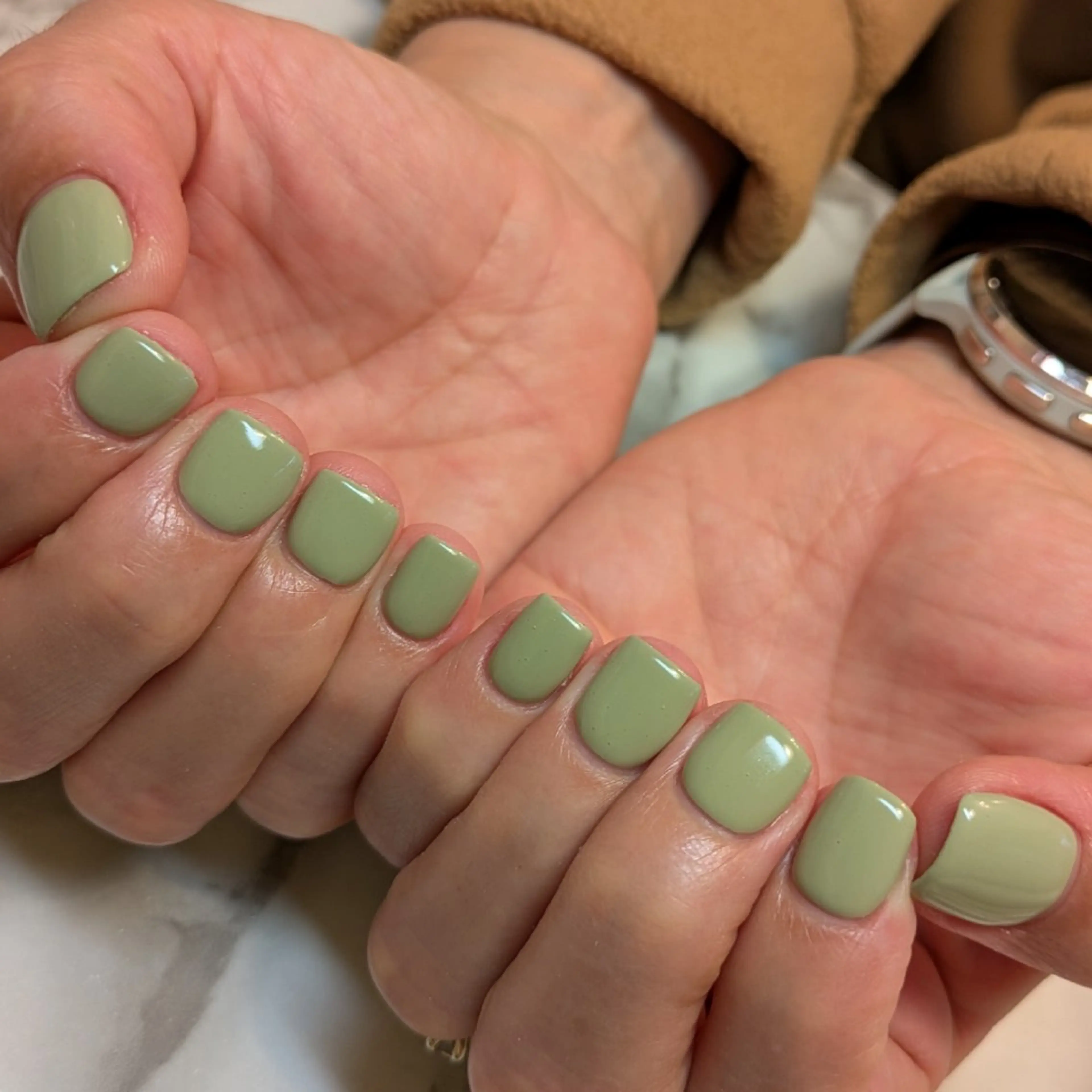 ネイル ワンカラーネイル ジェヌインネイル 河内のネイルデザイン