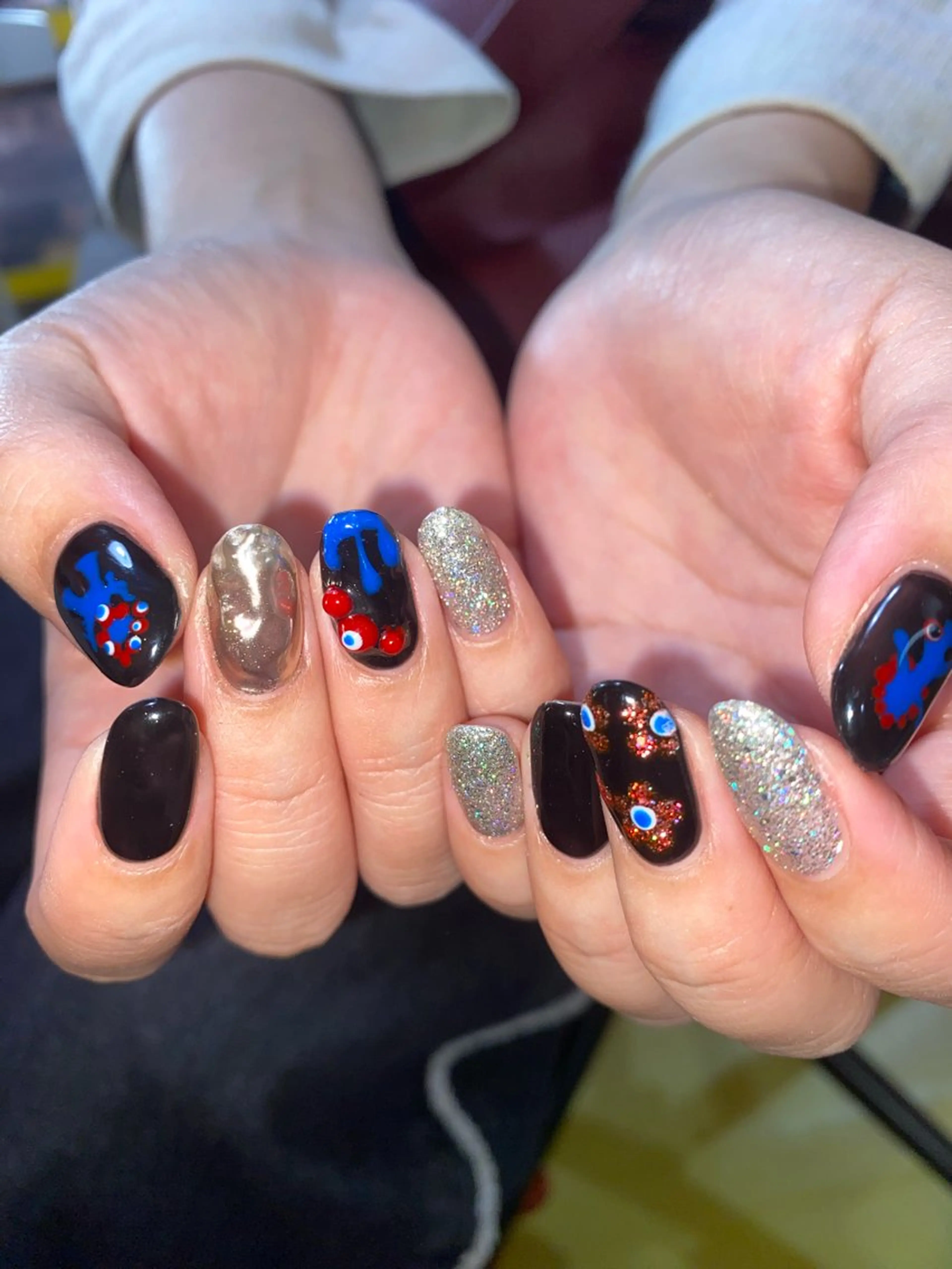 ネイル ハンドネイル .unff所属・hana (..)個 性派/メンズネイル◎のネイルデザイン