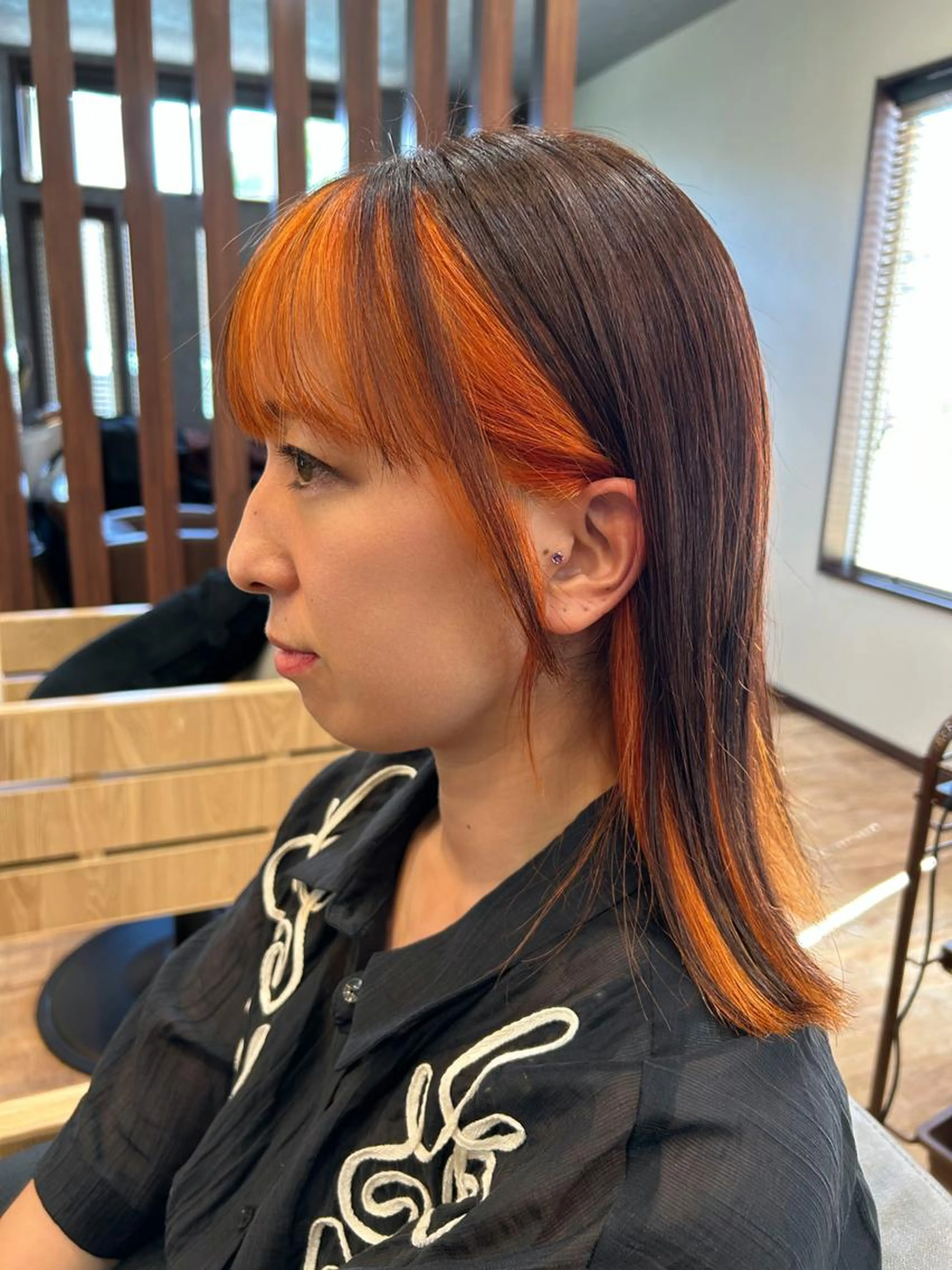 ケアブリーチダブルカラーの写真