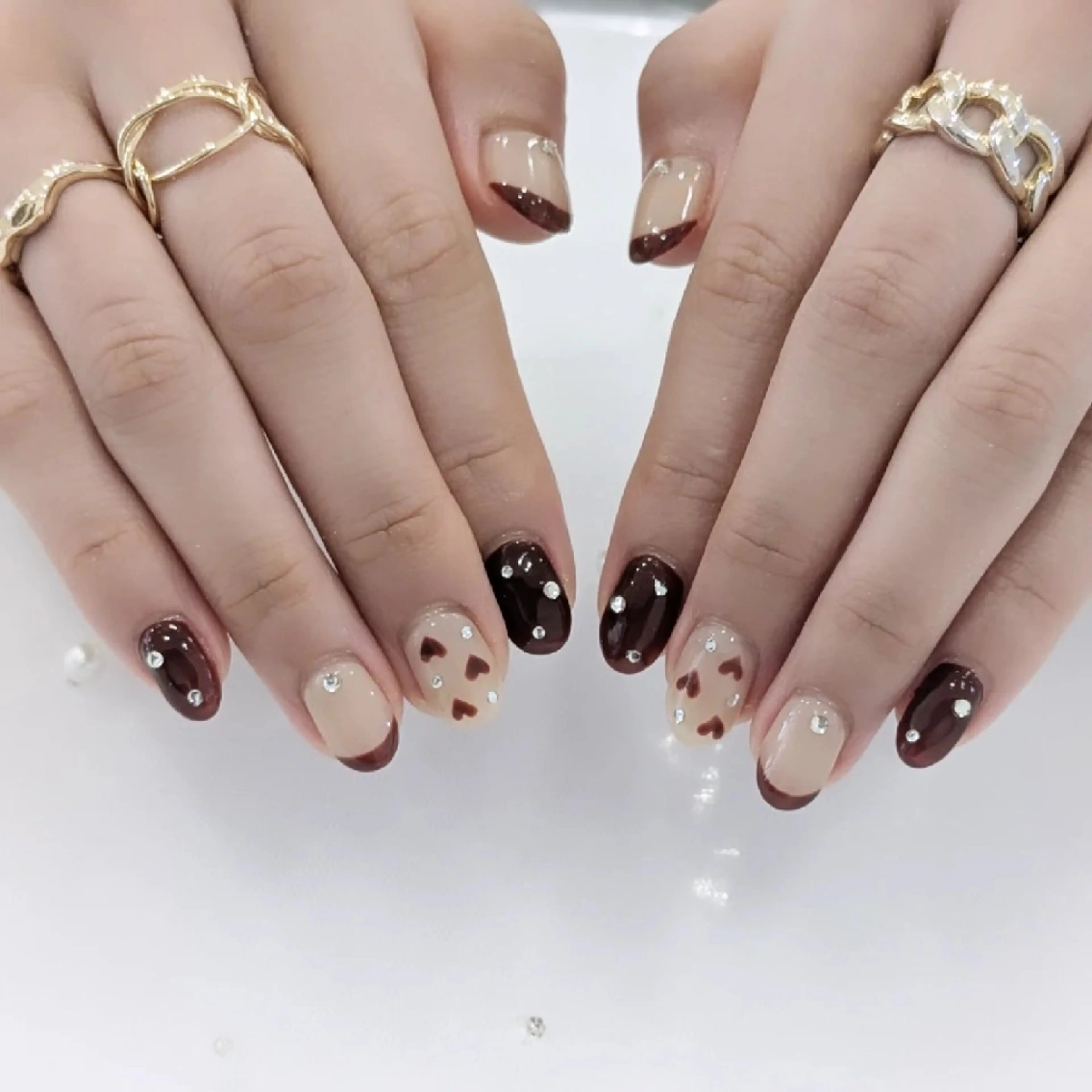 ネイル バレンタイン Lily nail 船橋 yuki🍒のネイルデザイン