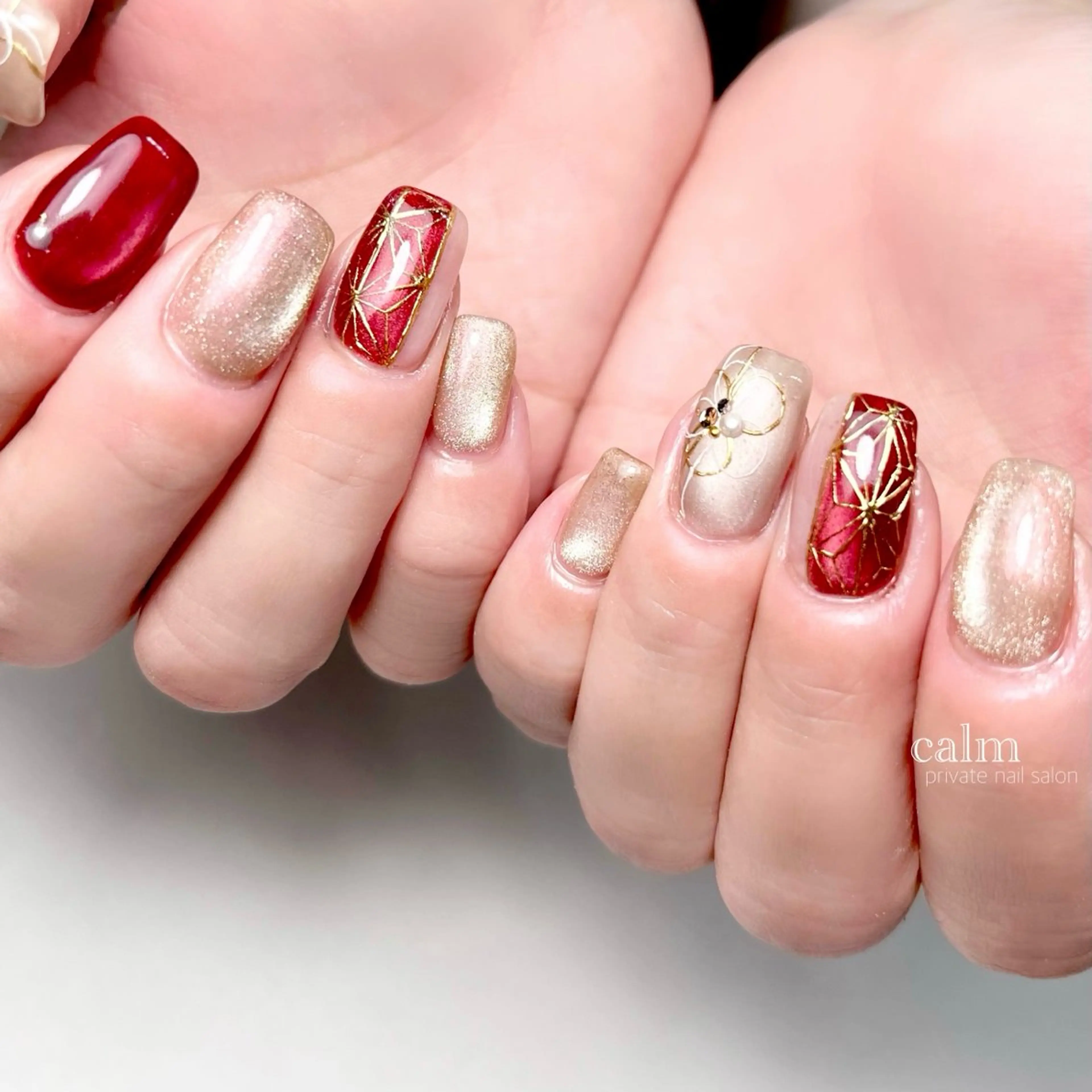 ネイル ハンドネイル calm 〔ｶｰﾑ〕のネイルデザイン