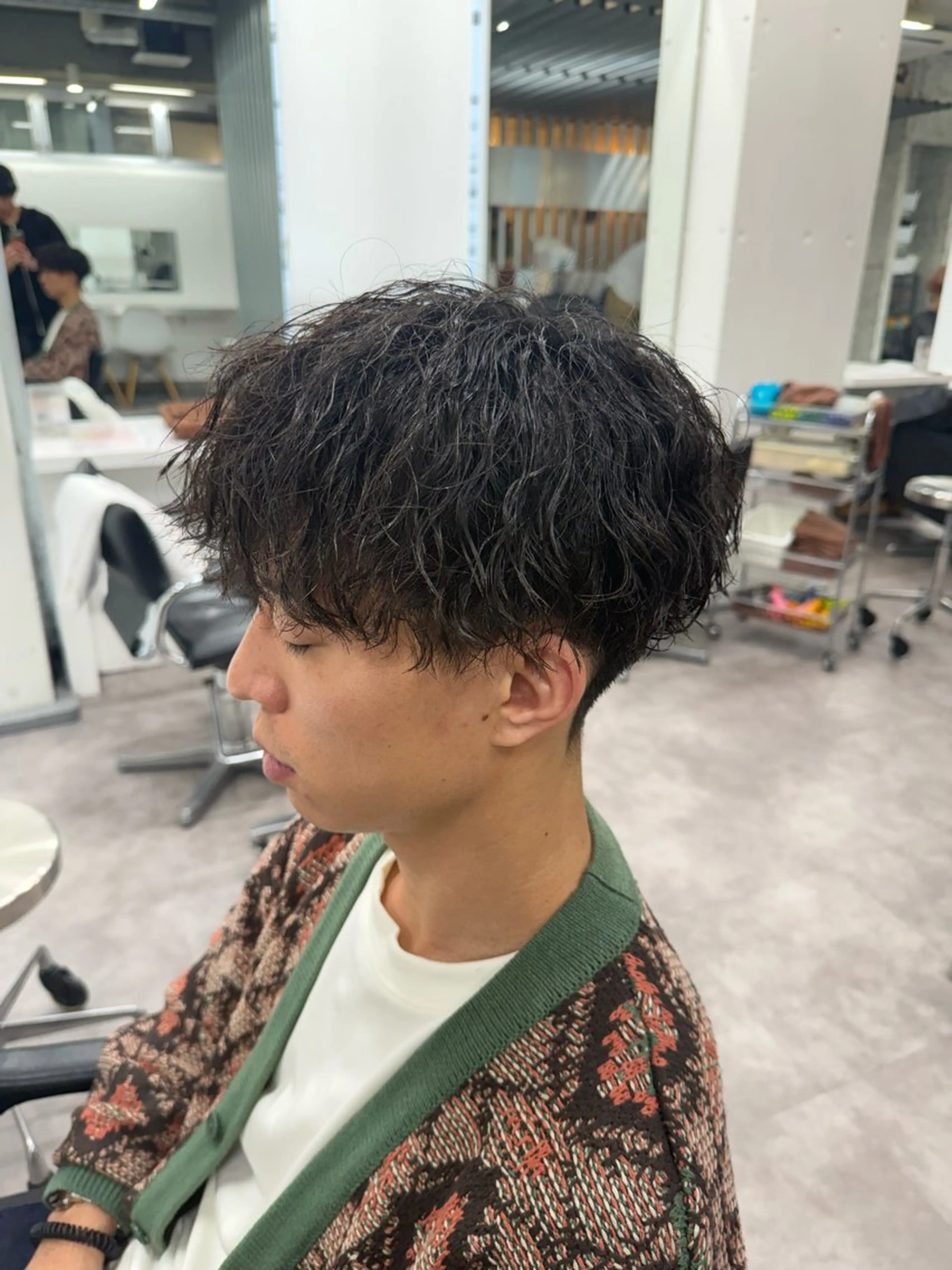 パーマ メンズ カット パーマ トリートメント by fifth所属・【fifth】 小林直弥のヘアスタイル