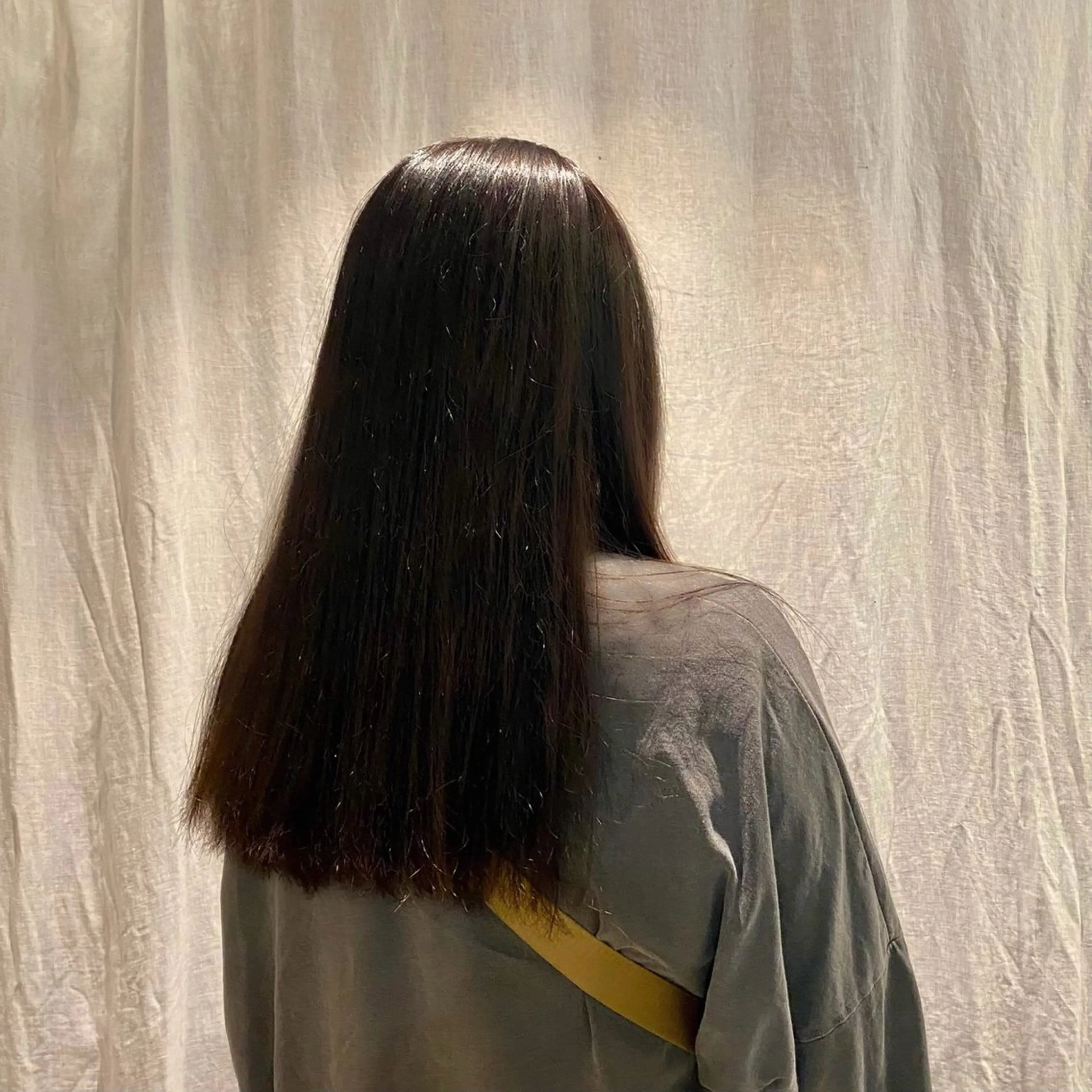 ロング カラー 組藤 沙奈のヘアスタイル