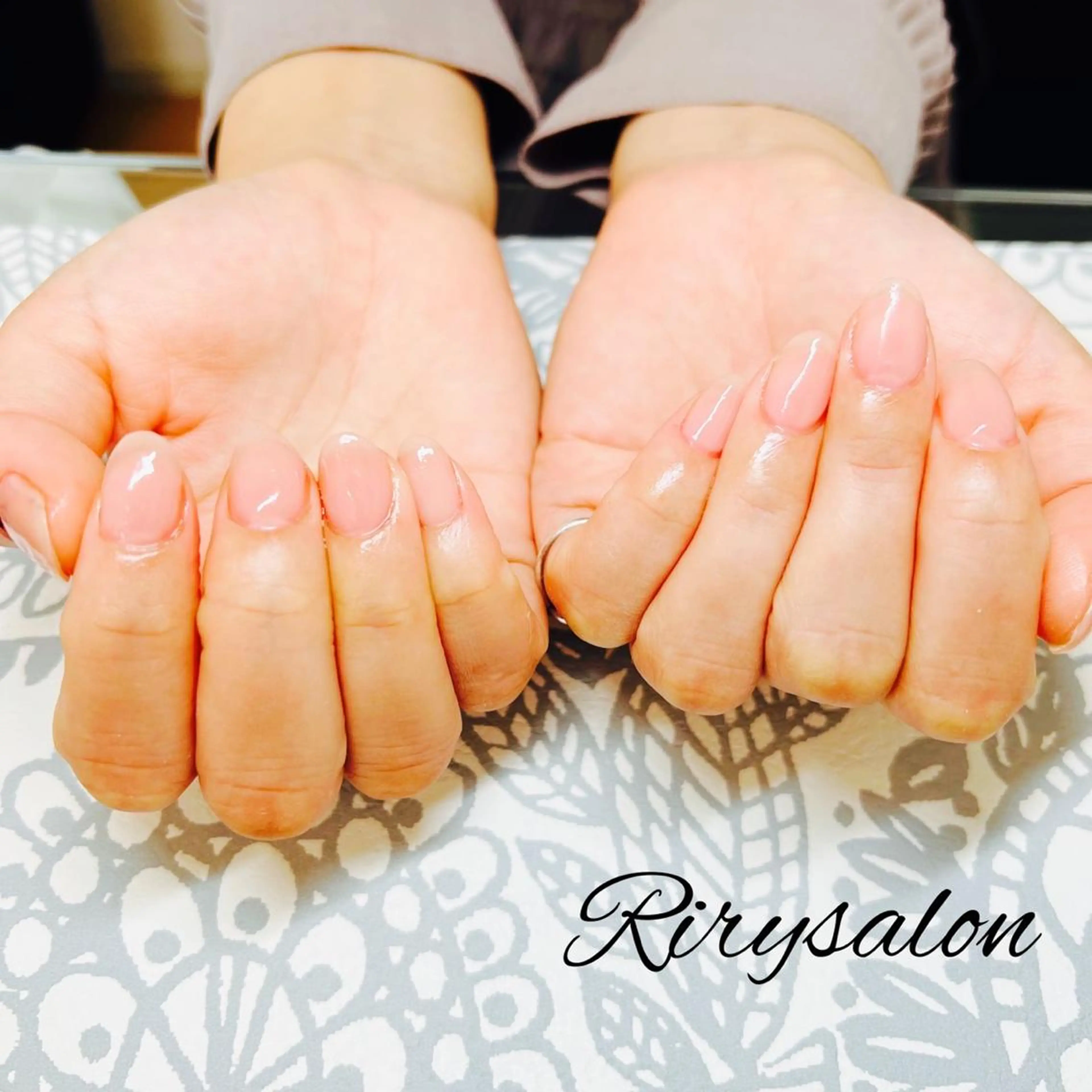 ネイル ワンカラーネイル Riry salonのネイルデザイン