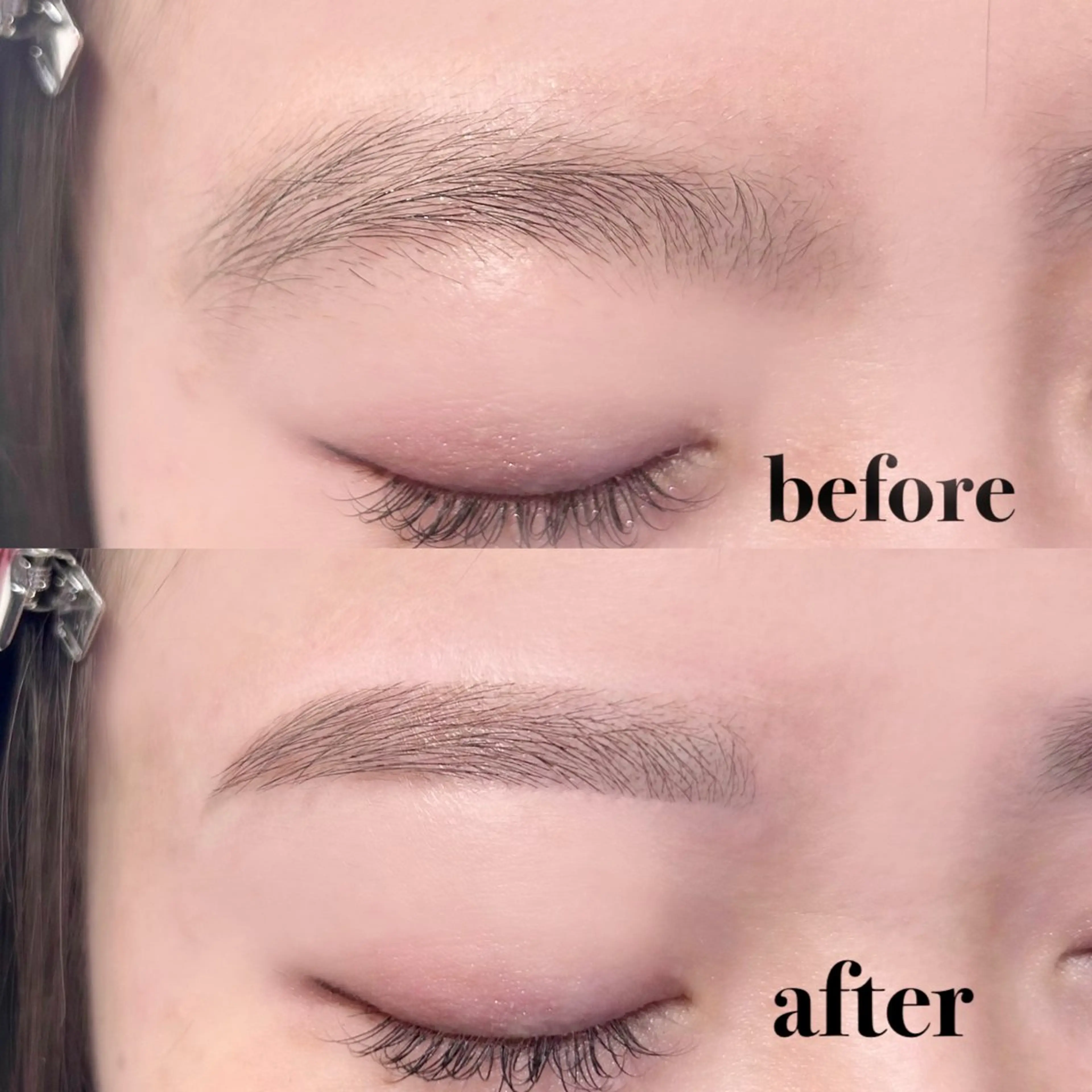 【学割クーポン】🕊️アイブロウスタイリング🪽骨格診断×ワックス脱毛×メイク込)メンズ可の写真