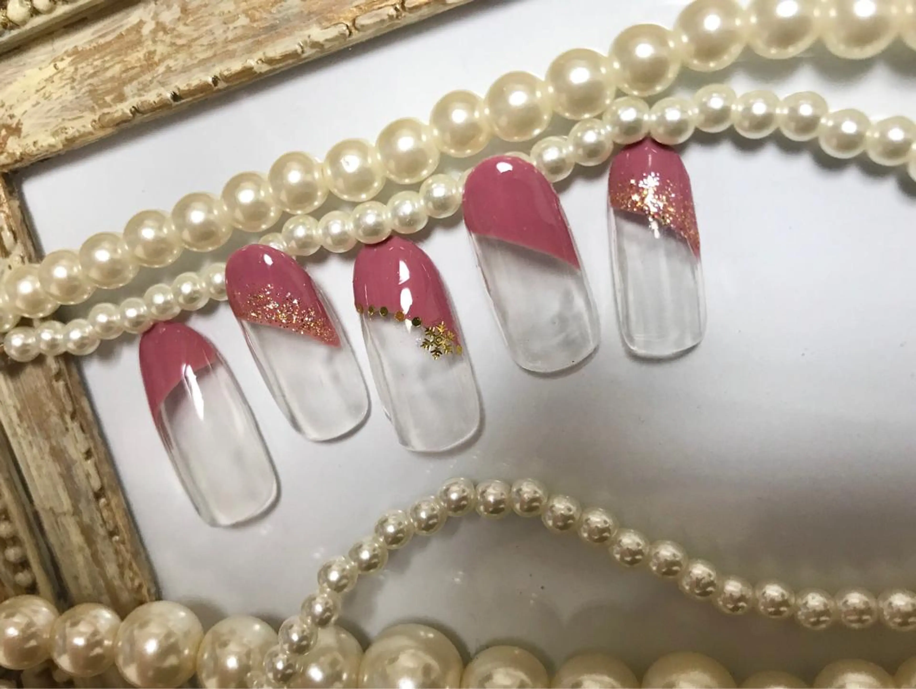 ネイル ハンドネイル 'mm所属・'mm  (ミリ) ＭＡＮＡＭＩのネイルデザイン