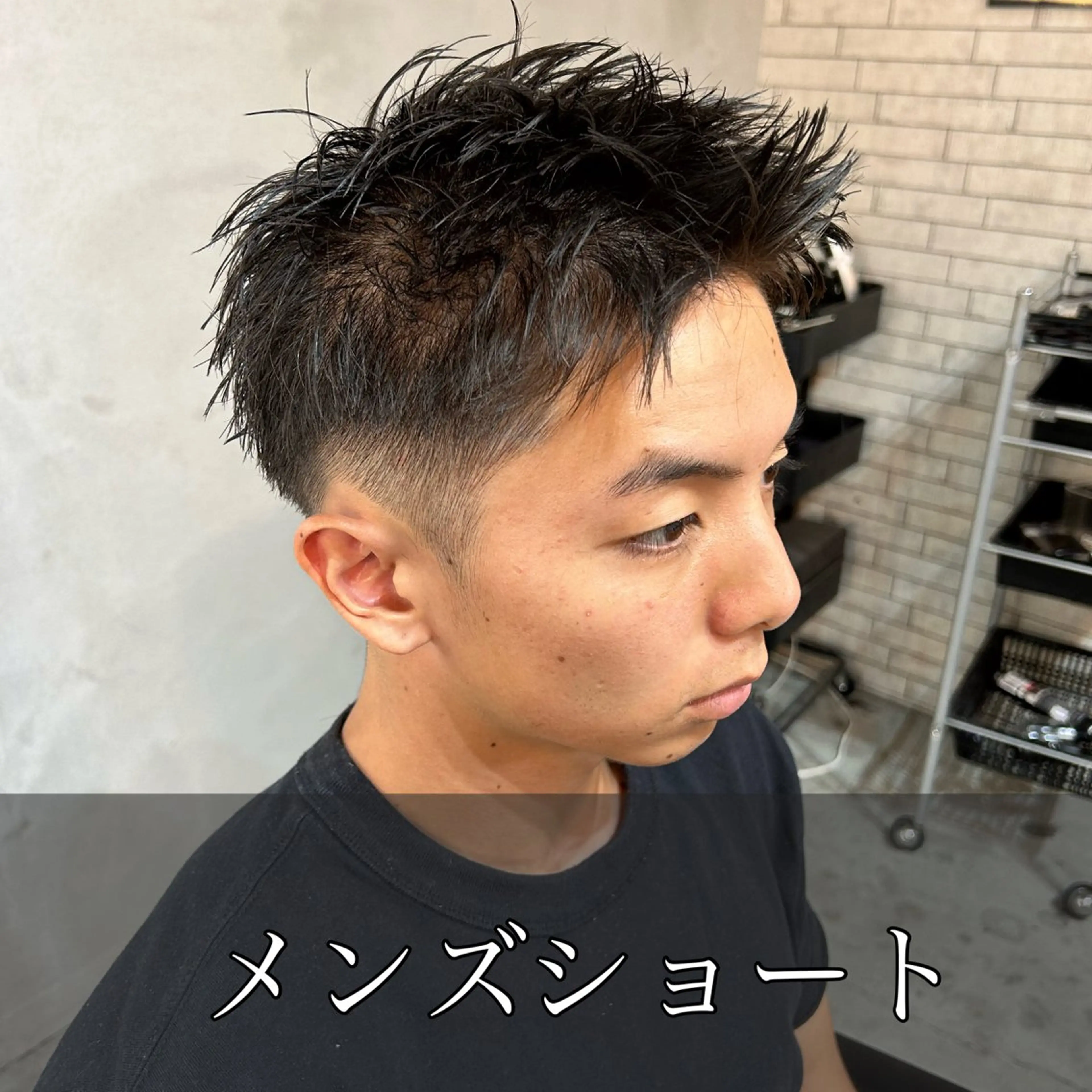 ショート メンズ メンズサロン OVER町田店のヘアスタイル