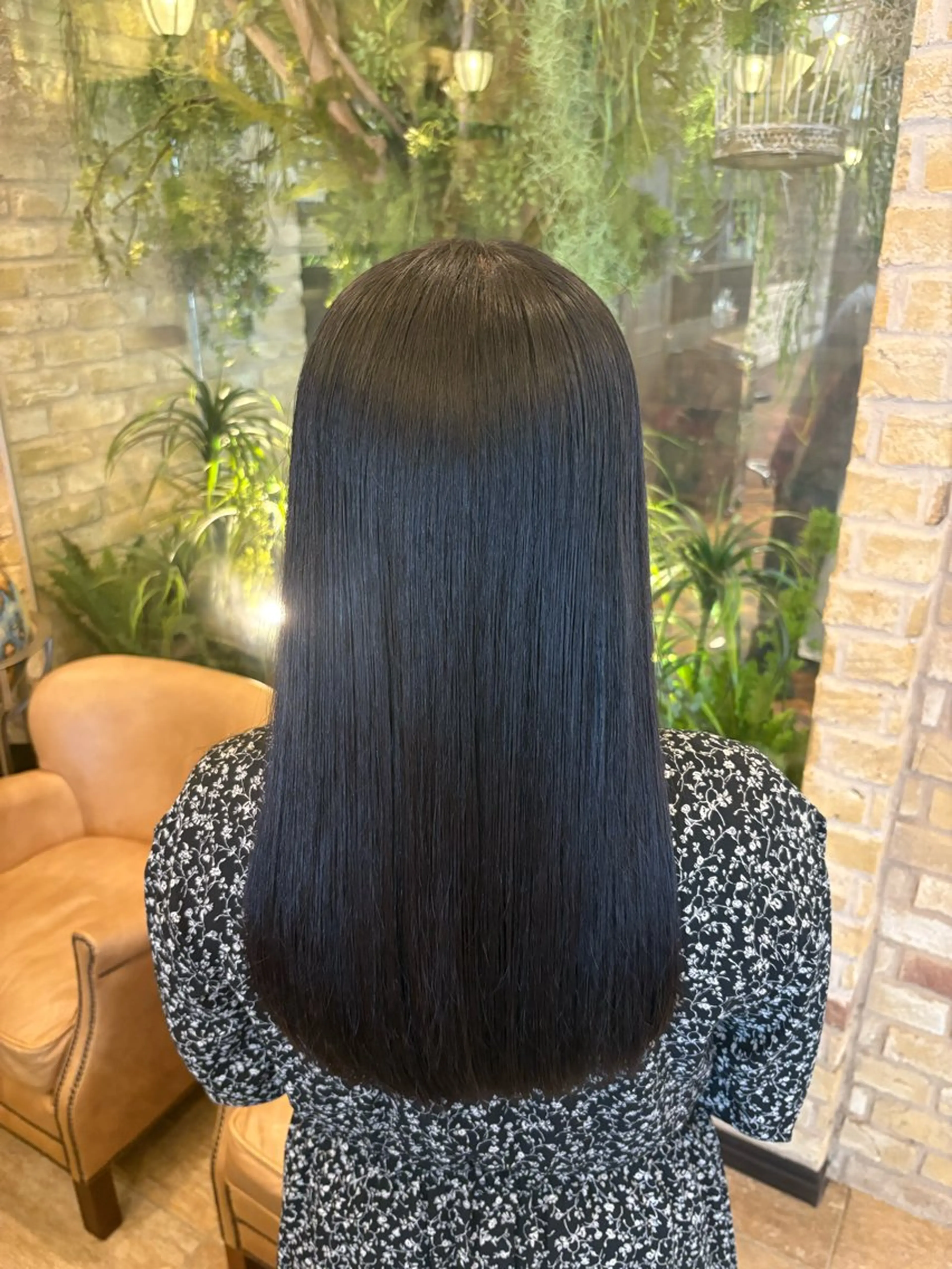 セミロング 髪質改善 カット ヘアカラー トリートメント monan新宿店所属・新宿/髪質改善✨ 透明感カラー/須田のヘアスタイル