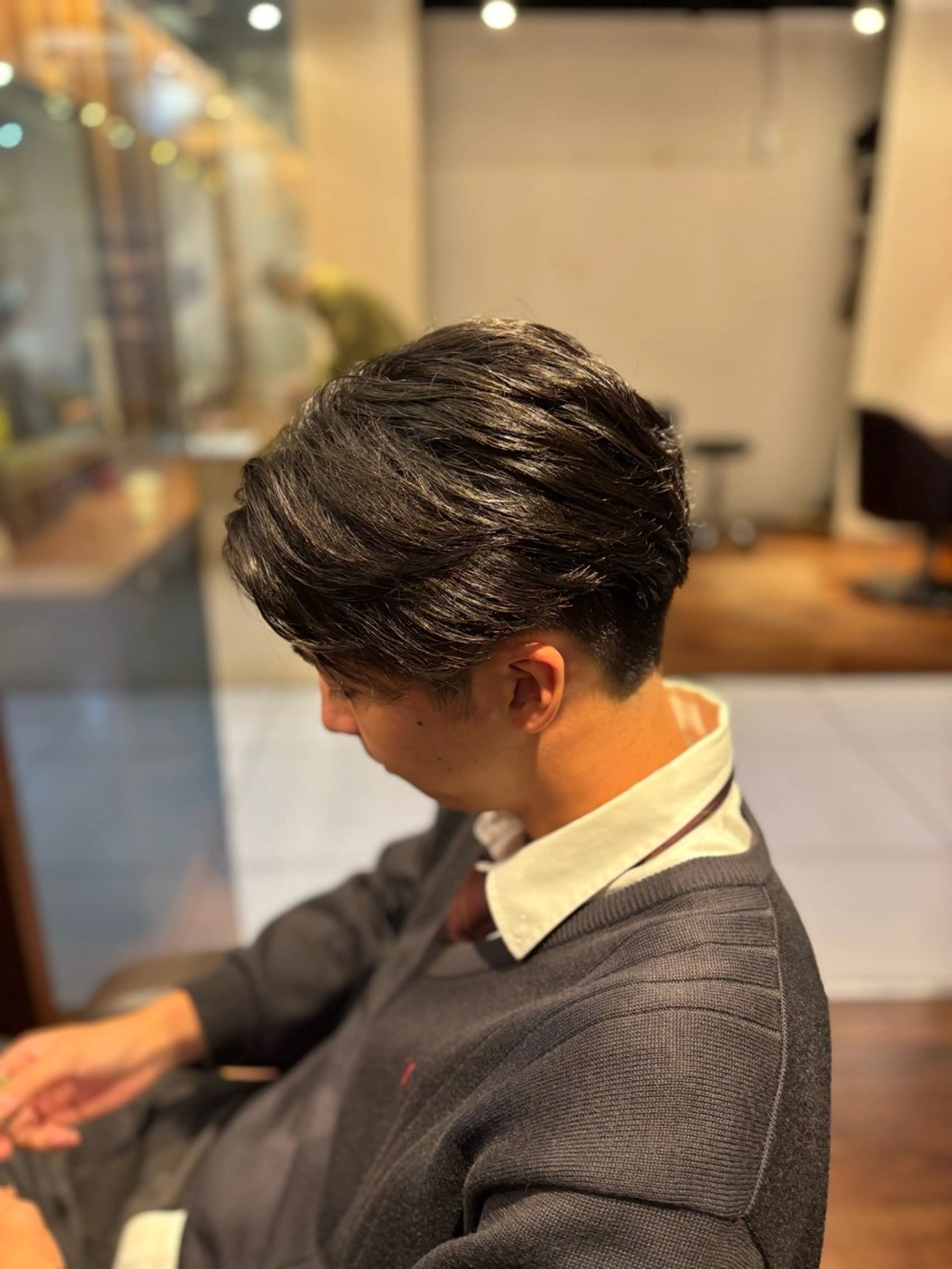 ショート パーマ メンズ カット パーマ 👑メンズパーマ/髪 質改善/鎌倉🐮のヘアスタイル