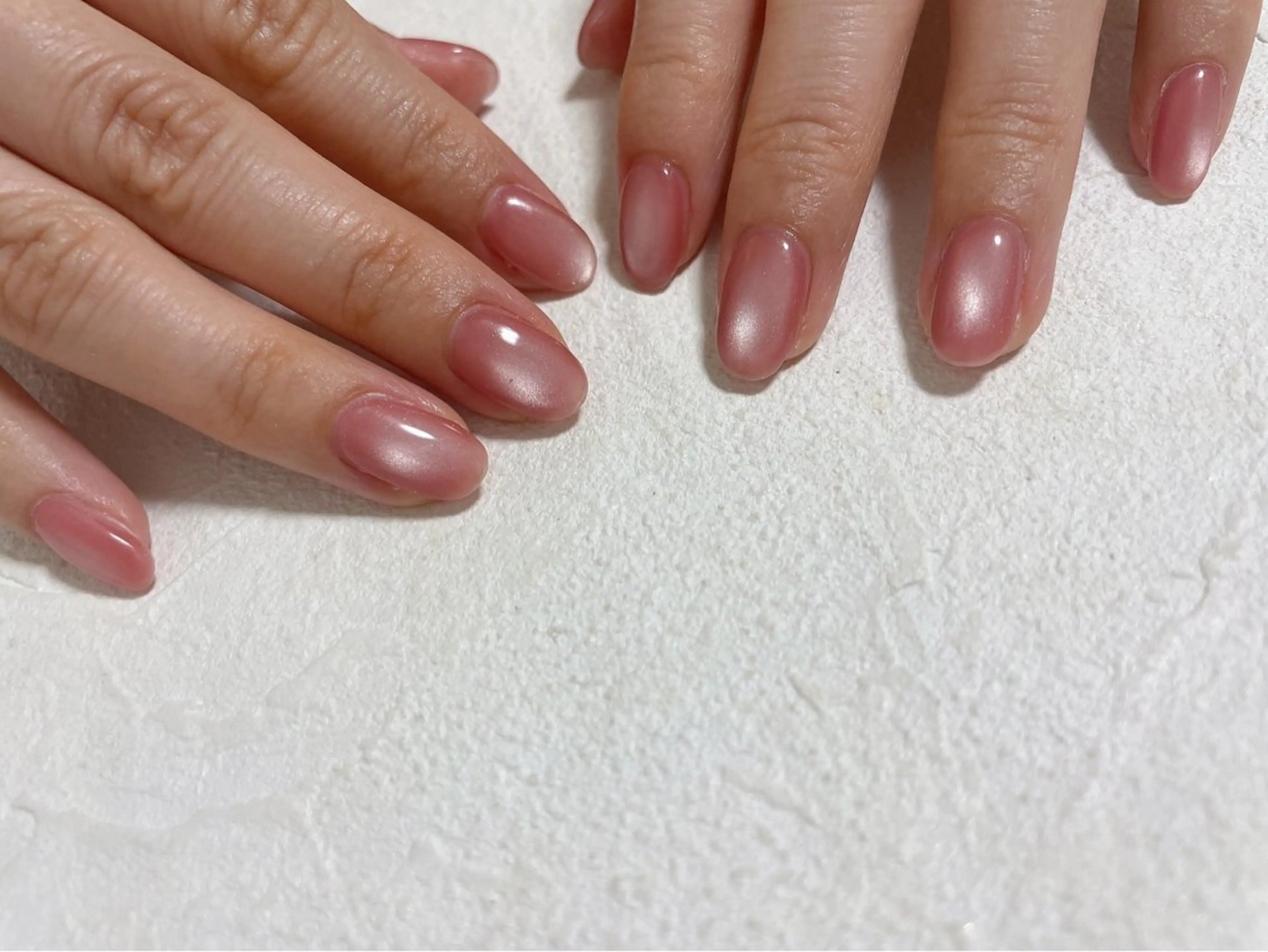 ネイル オーロラネイル フットネイル フレンチネイル ジェルネイル 韓国ネイル kiki nail たまプラーザのネイルデザイン