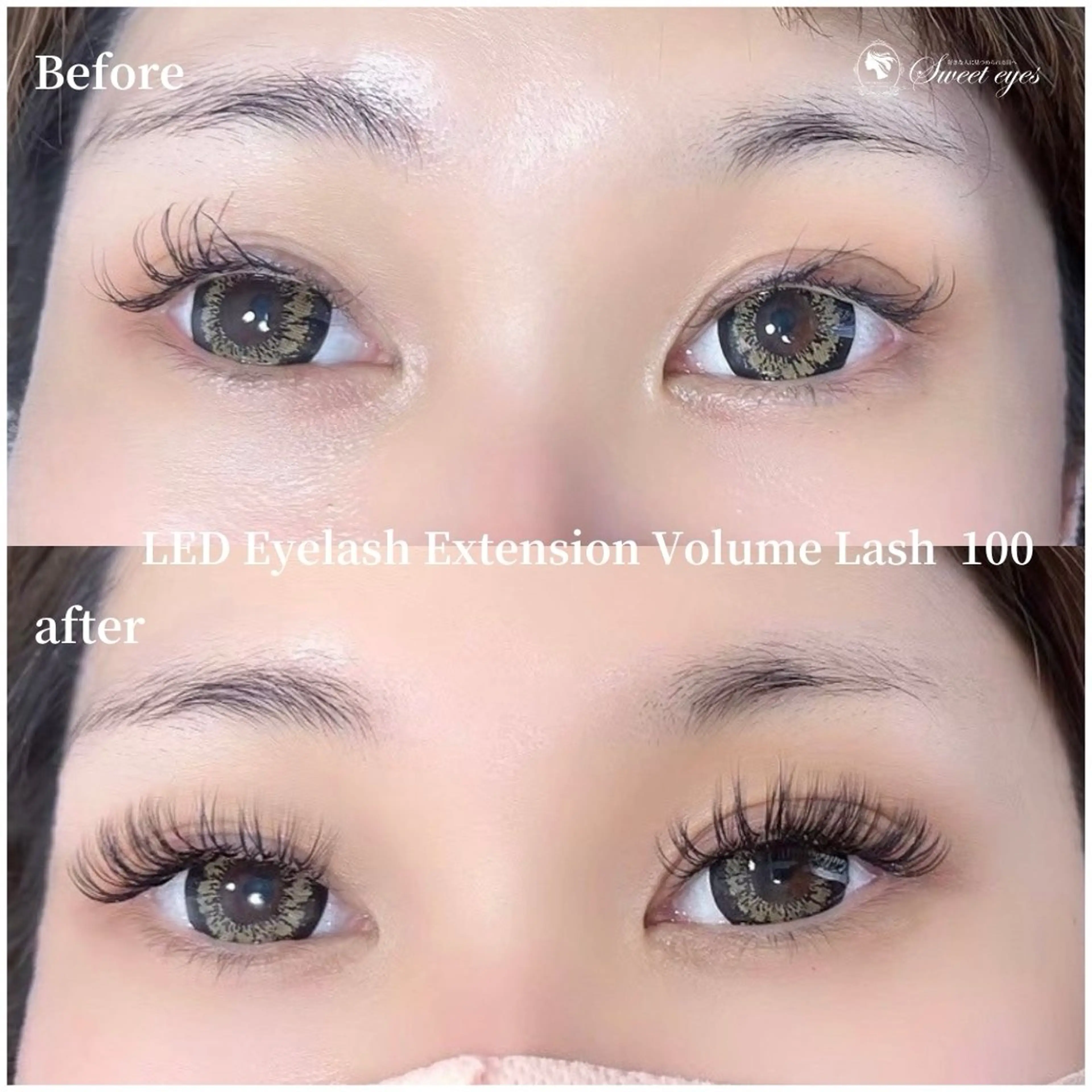 マツエク・マツパ ボリュームラッシュ マツエク Sweeteyes 金山店のマツエク・マツパデザイン