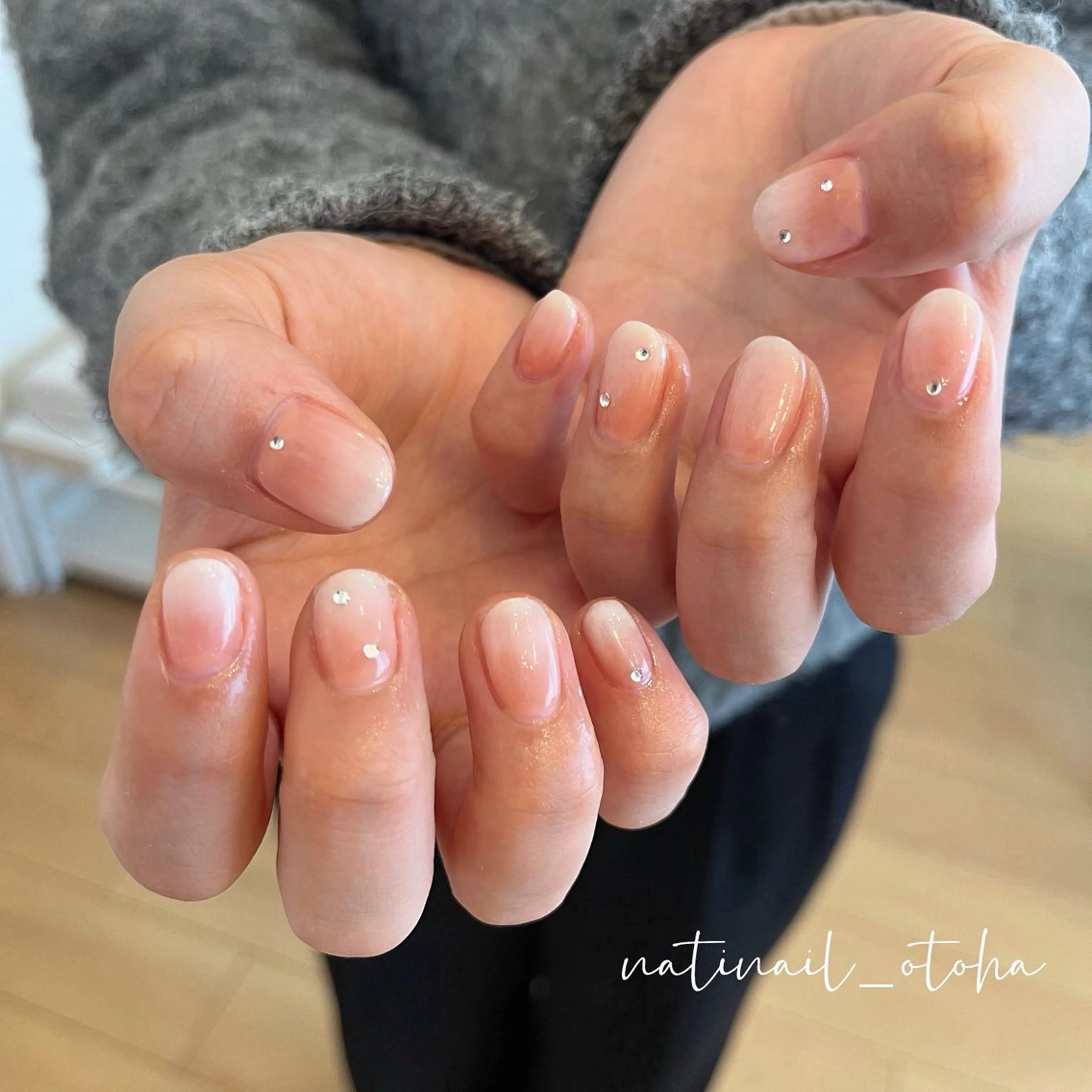 ネイル ハンドネイル natinail_otoha所属・toa. nailのネイルデザイン