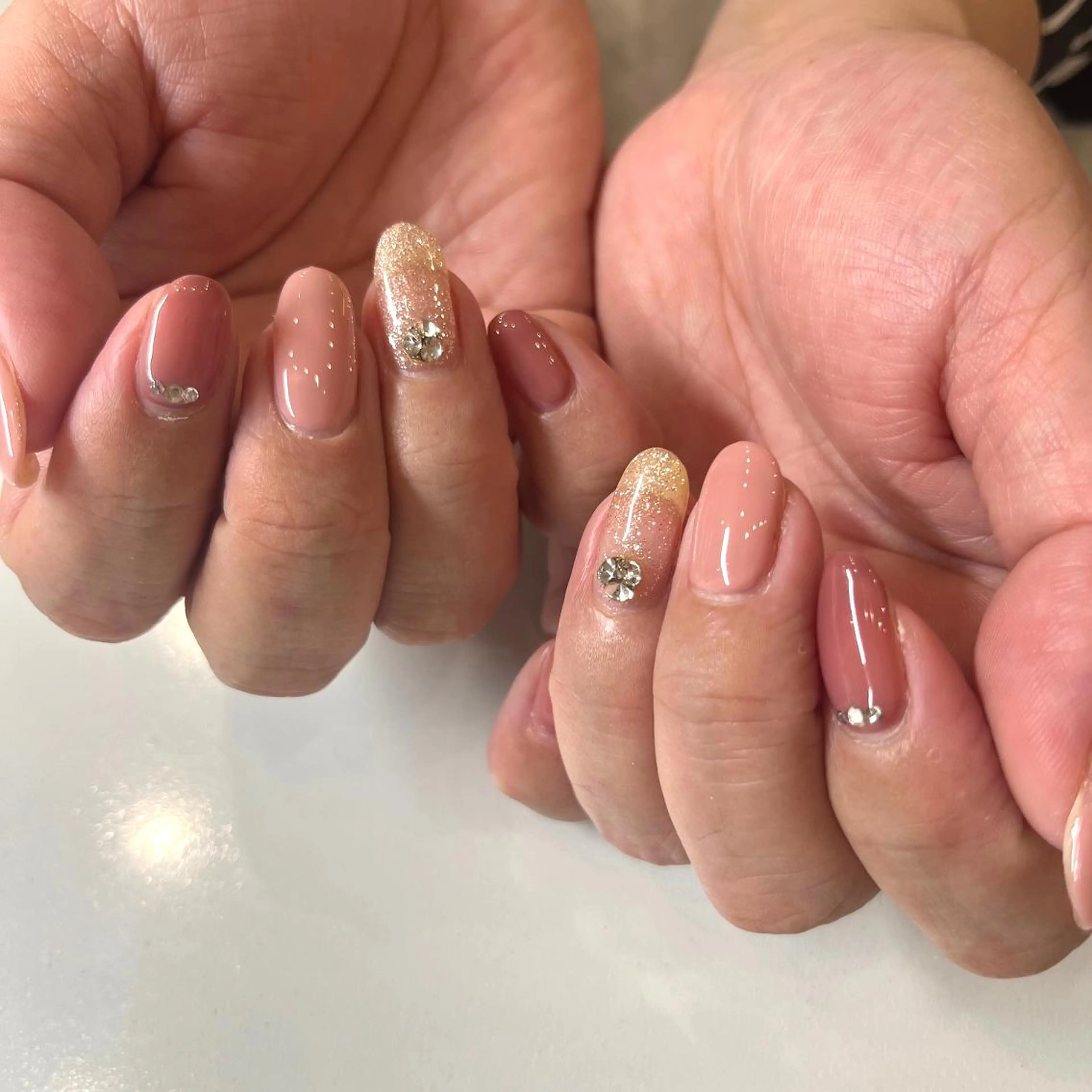 🫟ジェルネイル🫟🩵多色カラー(3色まで) or ラメグラ🩵💅HANDオフあり💅の写真