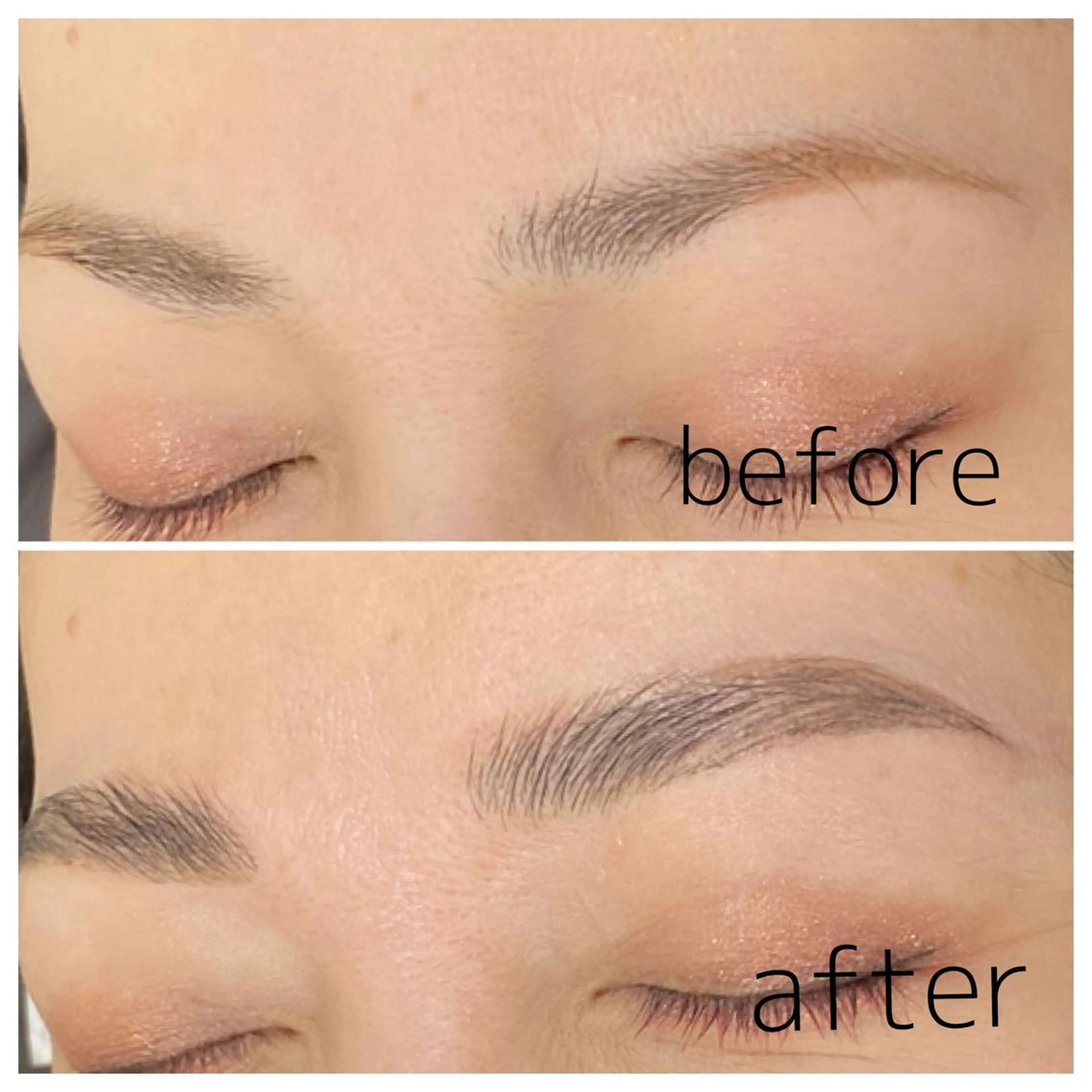 アイブロウ ハリウッドブロウリフト URI nail89所属・URI nail89の眉毛・アイブロウイメージ