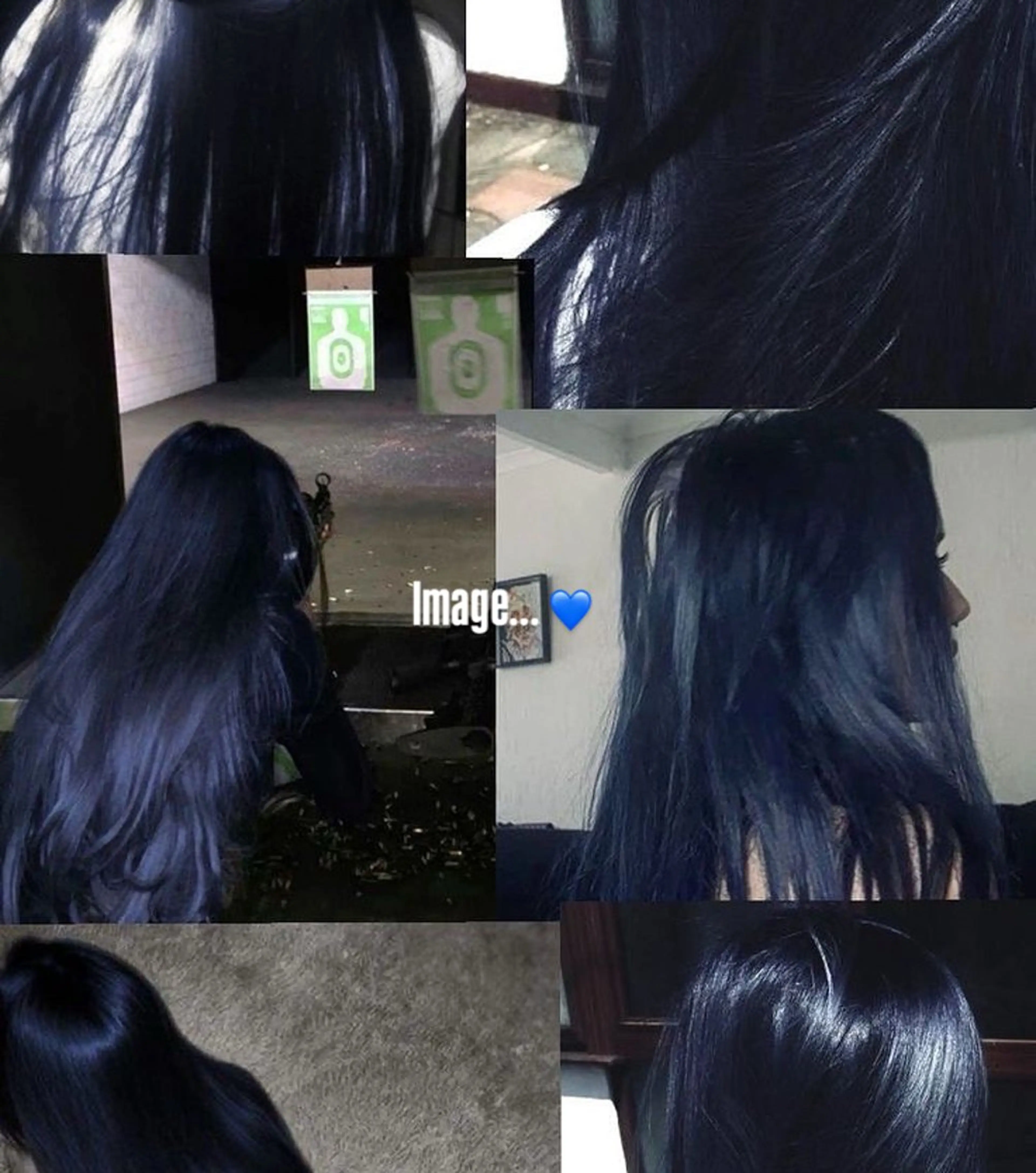 ロング カラー 韓国/うる艶カラー 💙ayana💙のヘアスタイル