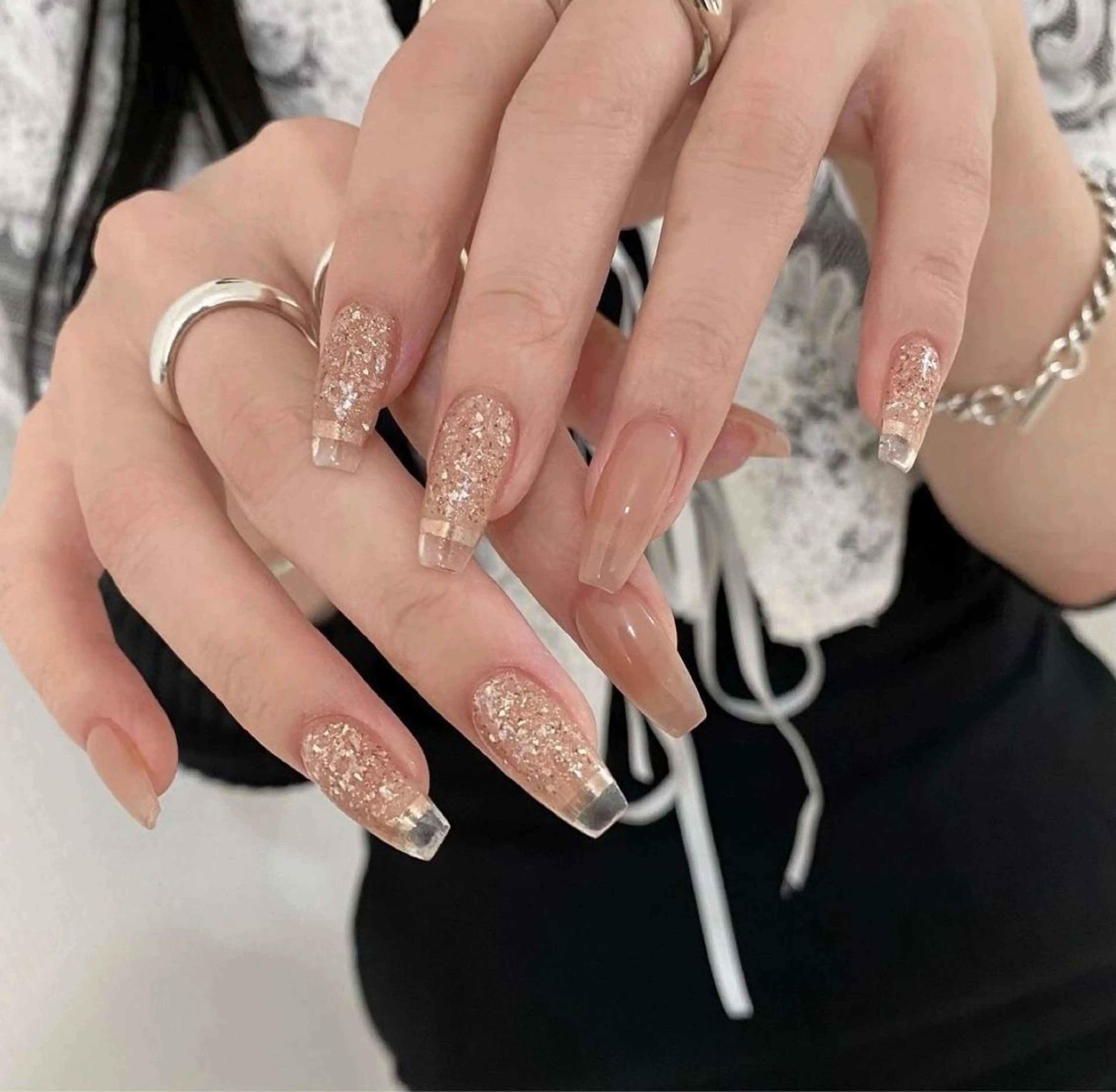 ネイル 持ち込み スカルプネイル Lilly Co.のネイルデザイン