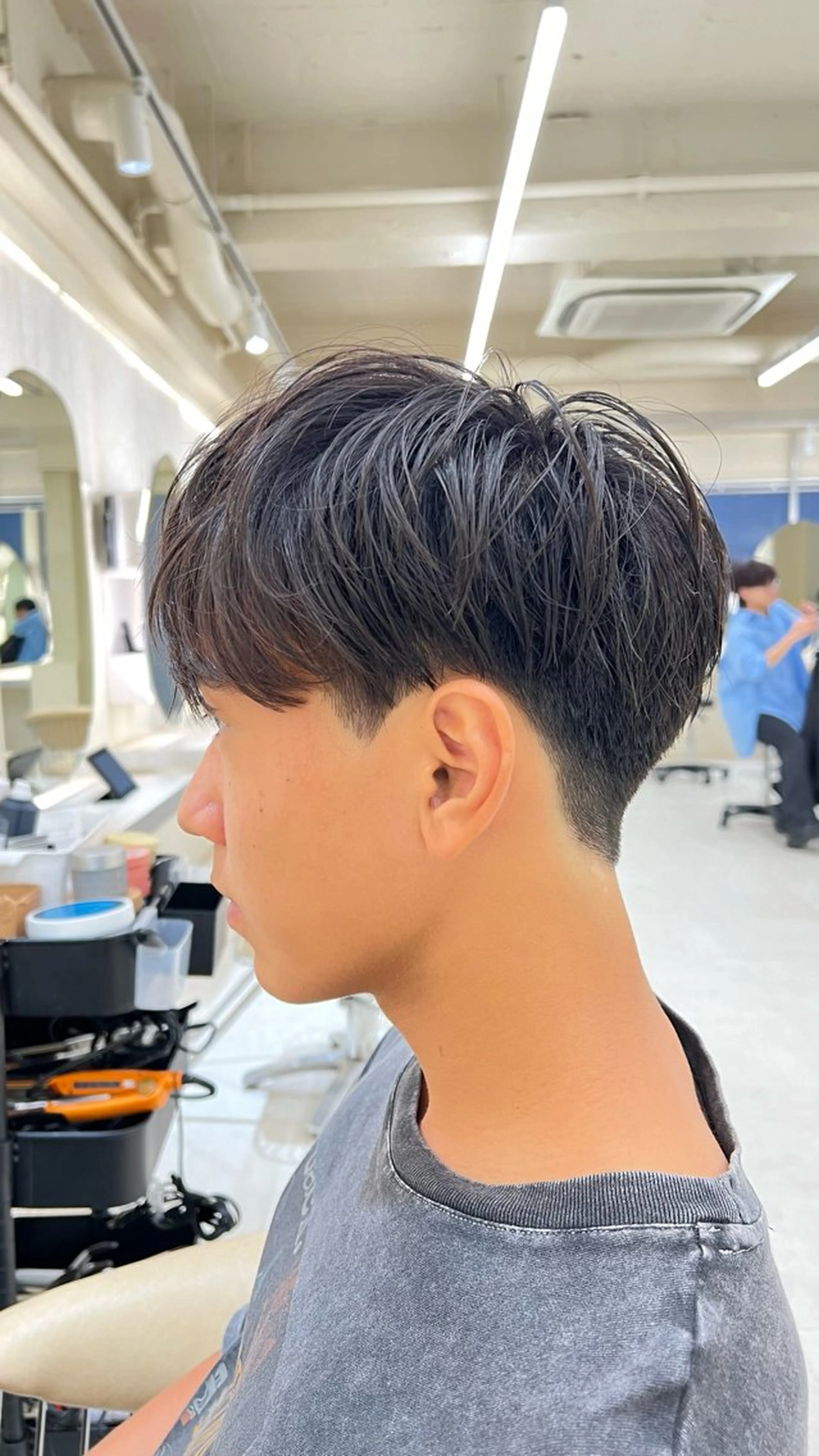 メンズ 横浜/ショート/ レイヤーカットのヘアスタイル