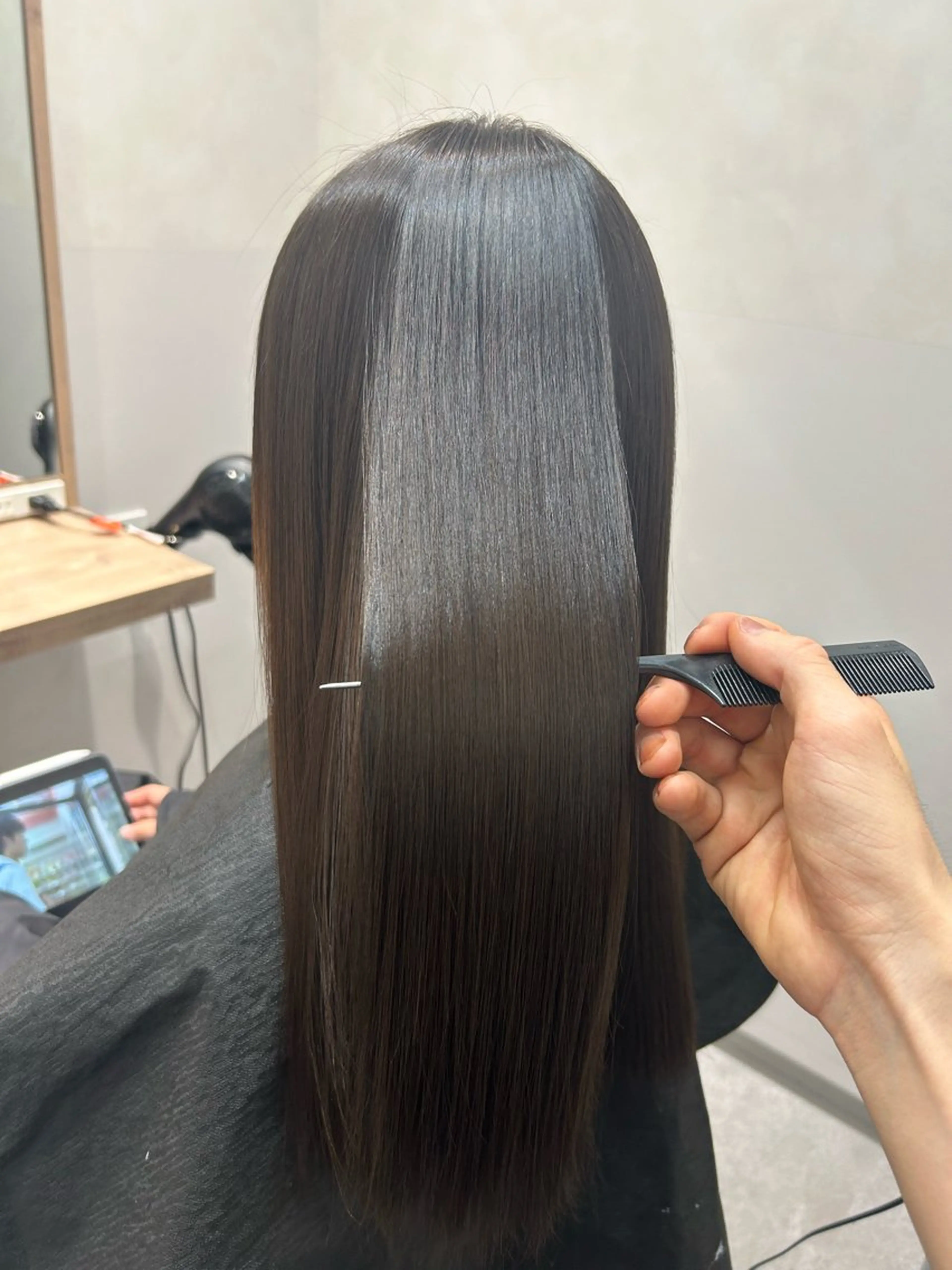 ロング 縮毛矯正 縮毛矯正 Ray Goto /名古屋美容師のヘアスタイル