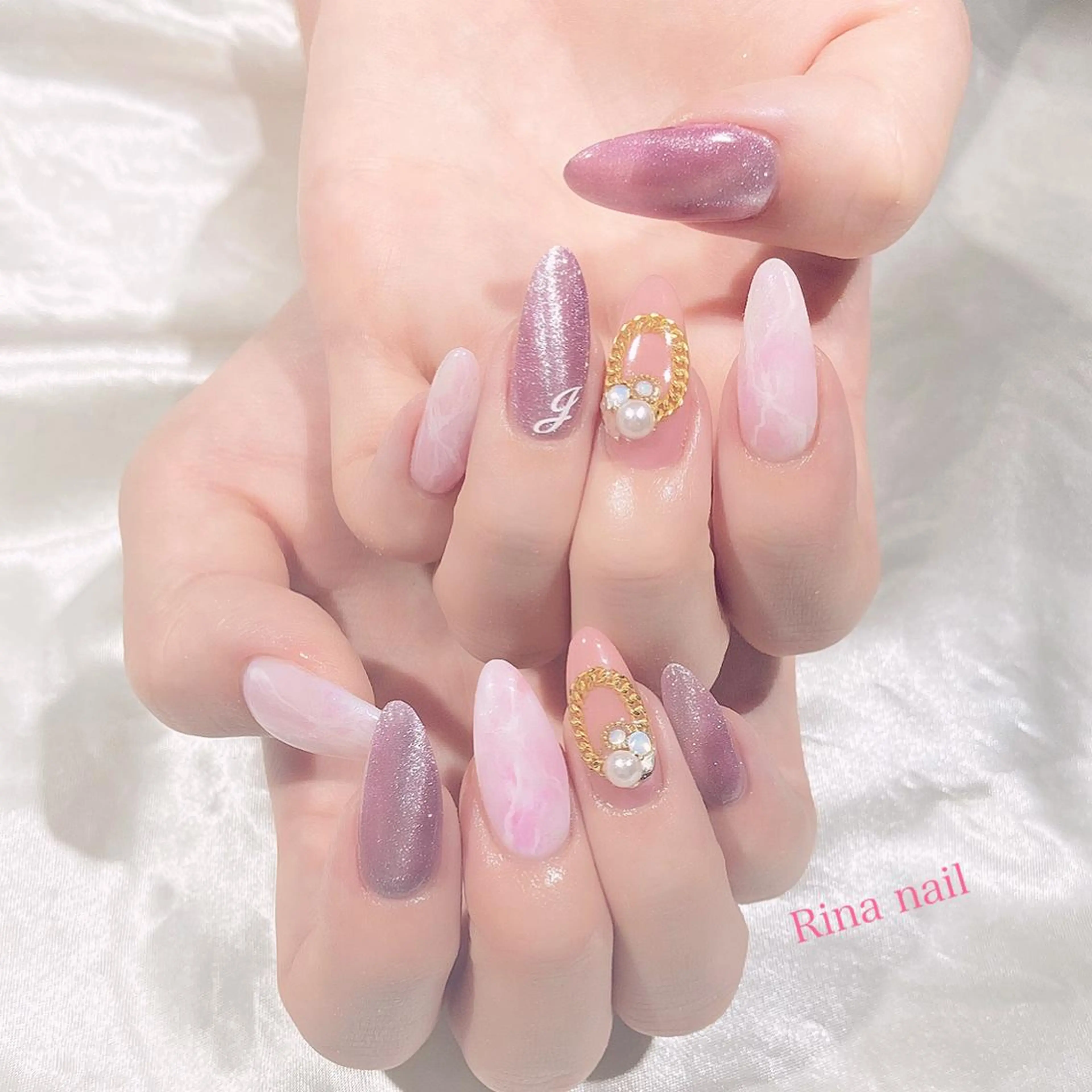 ネイル ハンドネイル フットネイル SugaryNail Rinaのネイルデザイン