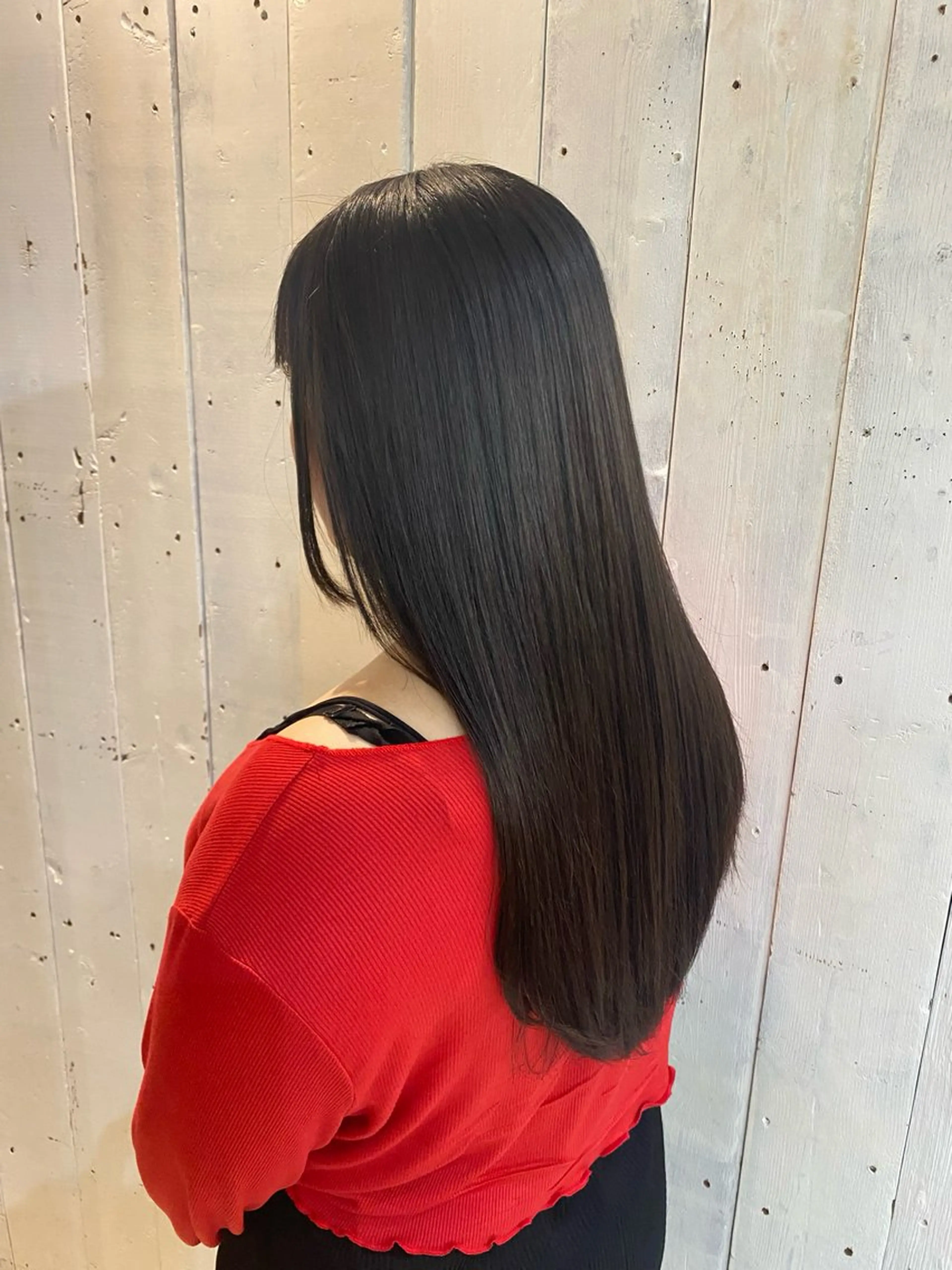 パーマ ストレートパーマ 縮毛矯正 hair make  pur所属・ストレート🌹カラー お任せを🌈bucoのヘアスタイル