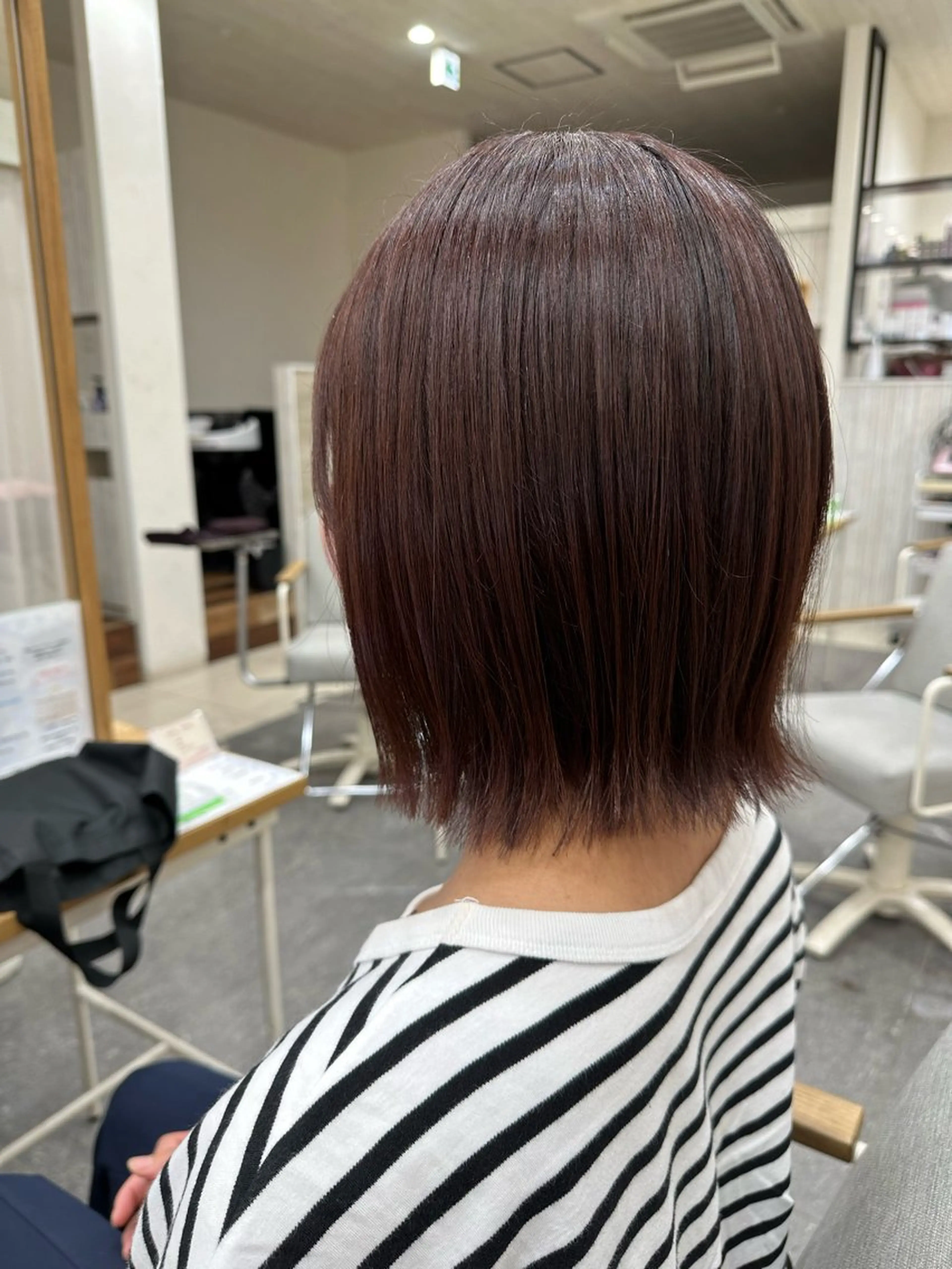 ミディアム カット ヘアカラー トリートメント PROGRESS‣‣ 福澤 可音🐯🐝のヘアスタイル