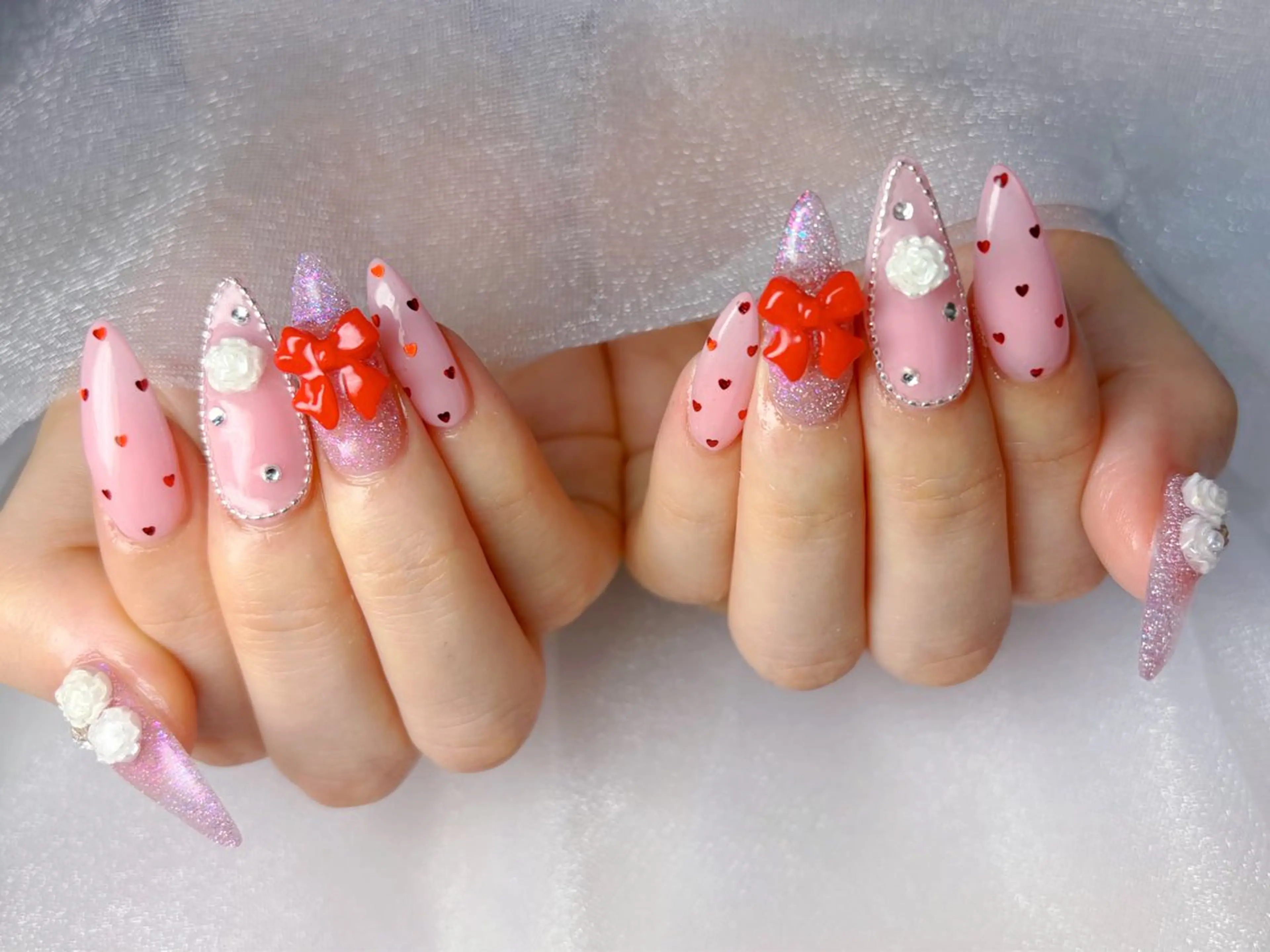 ネイル ハンドネイル Queennail 北堀江Yumiのネイルデザイン