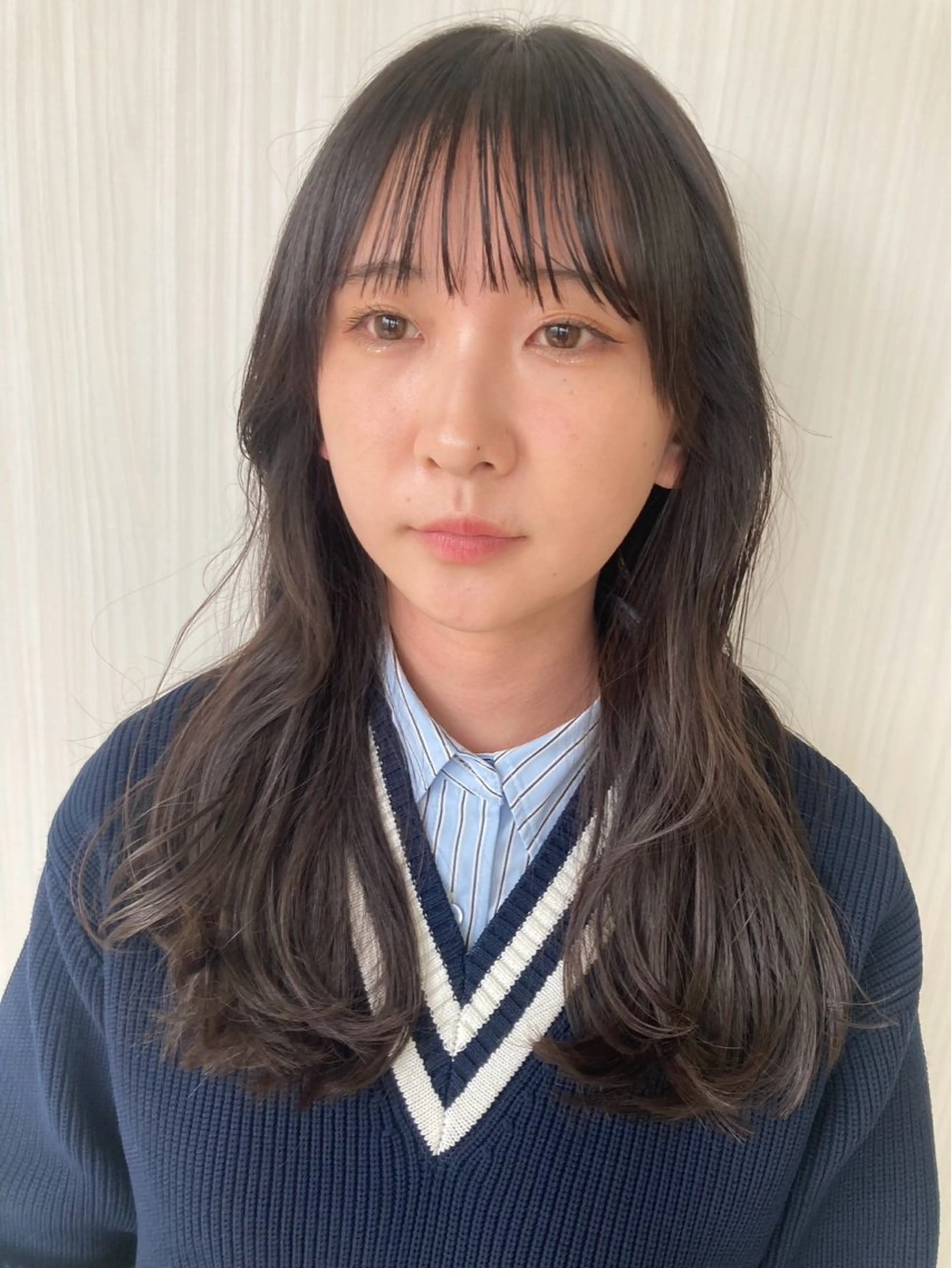 ロング カラー 塚本 莉子のヘアスタイル