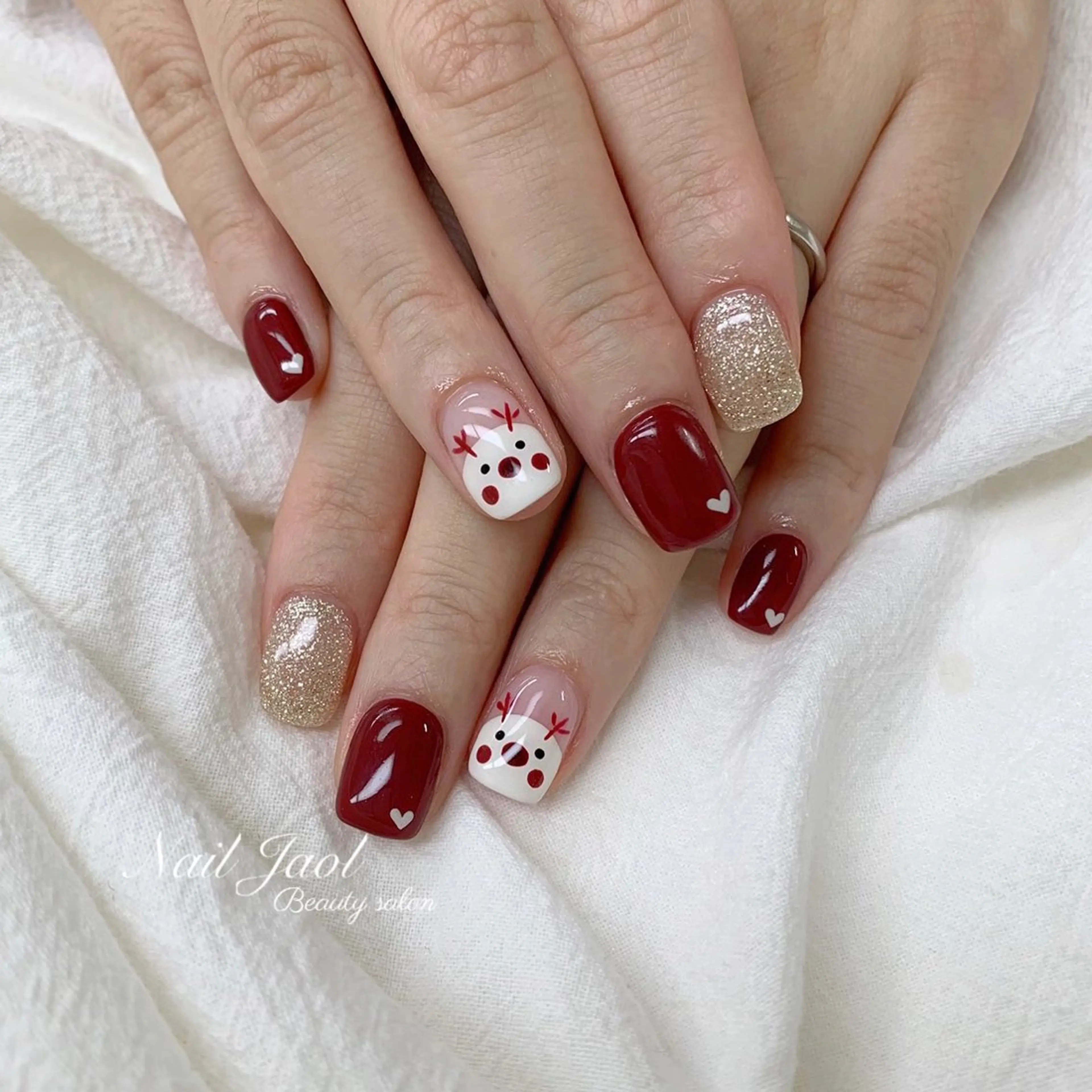 ショート 韓国風ヘア nail jaol池袋店所属・ネイルJaol 池袋のネイルデザイン