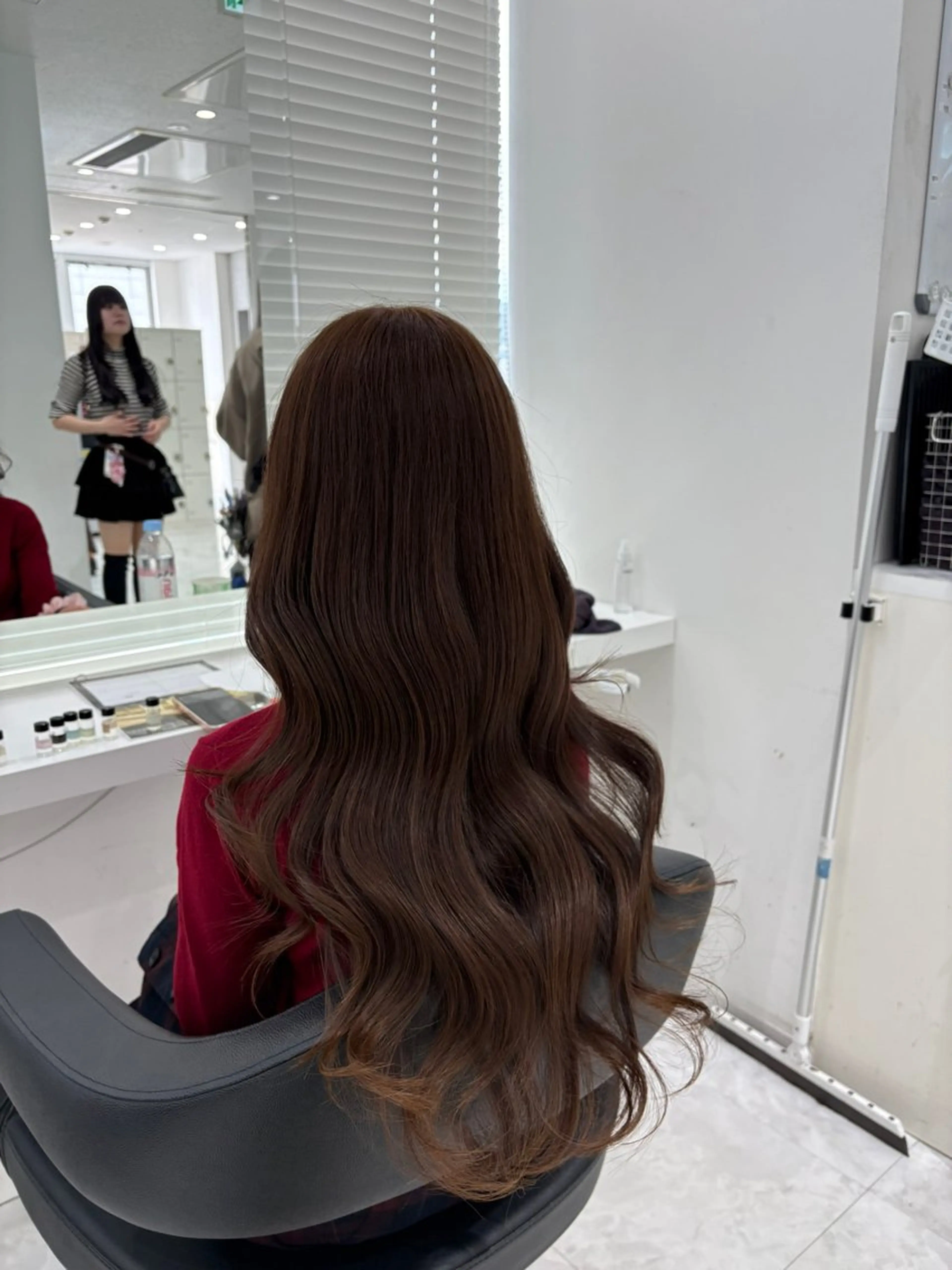 ロング カラー 盛れる上質ワンホン ヘア🤍YUME🤍のヘアスタイル