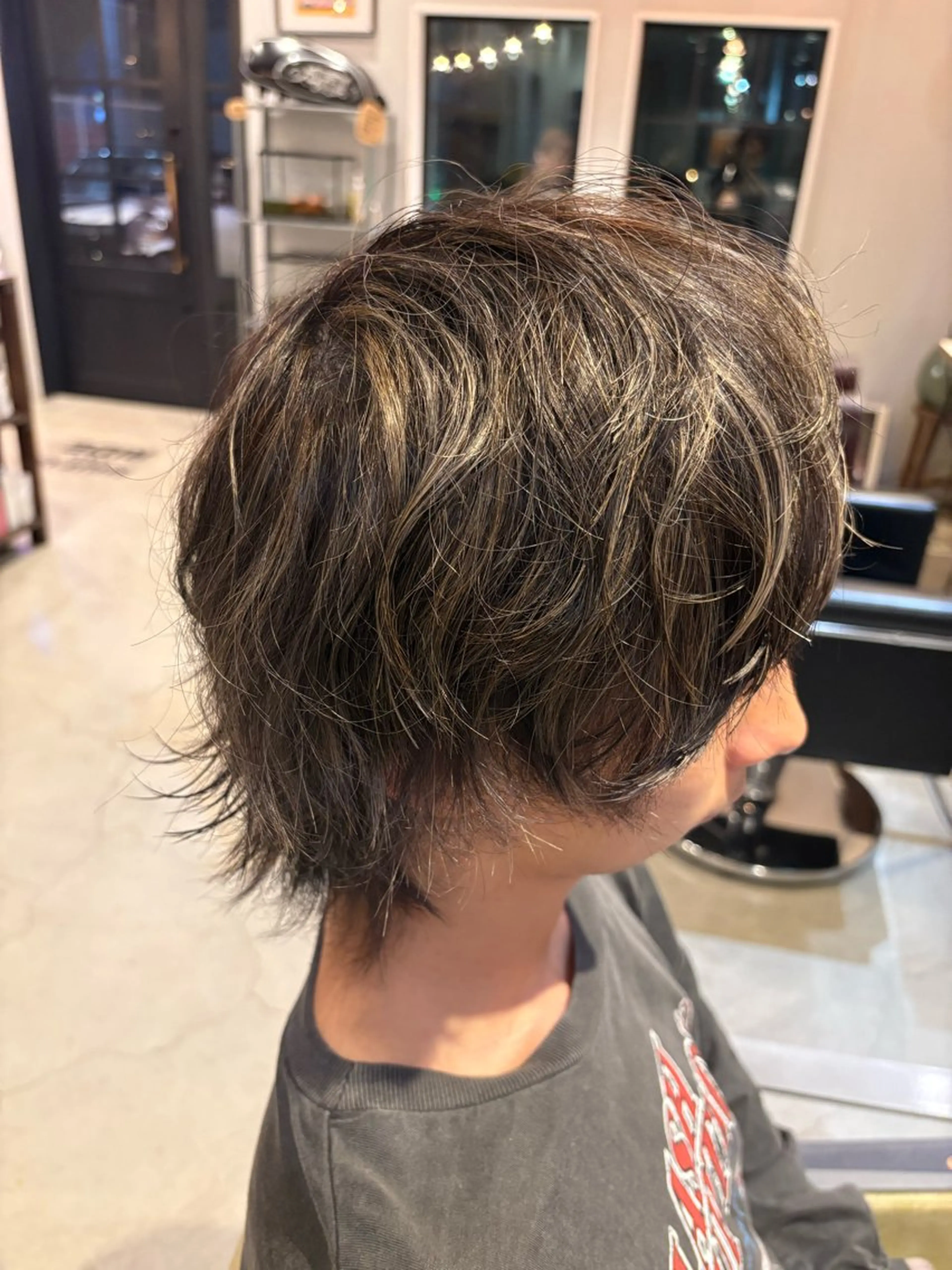 カラー パーマ メンズ メンズメッシュ メッシュ NEUTRAL所属・吉田 真由のヘアスタイル