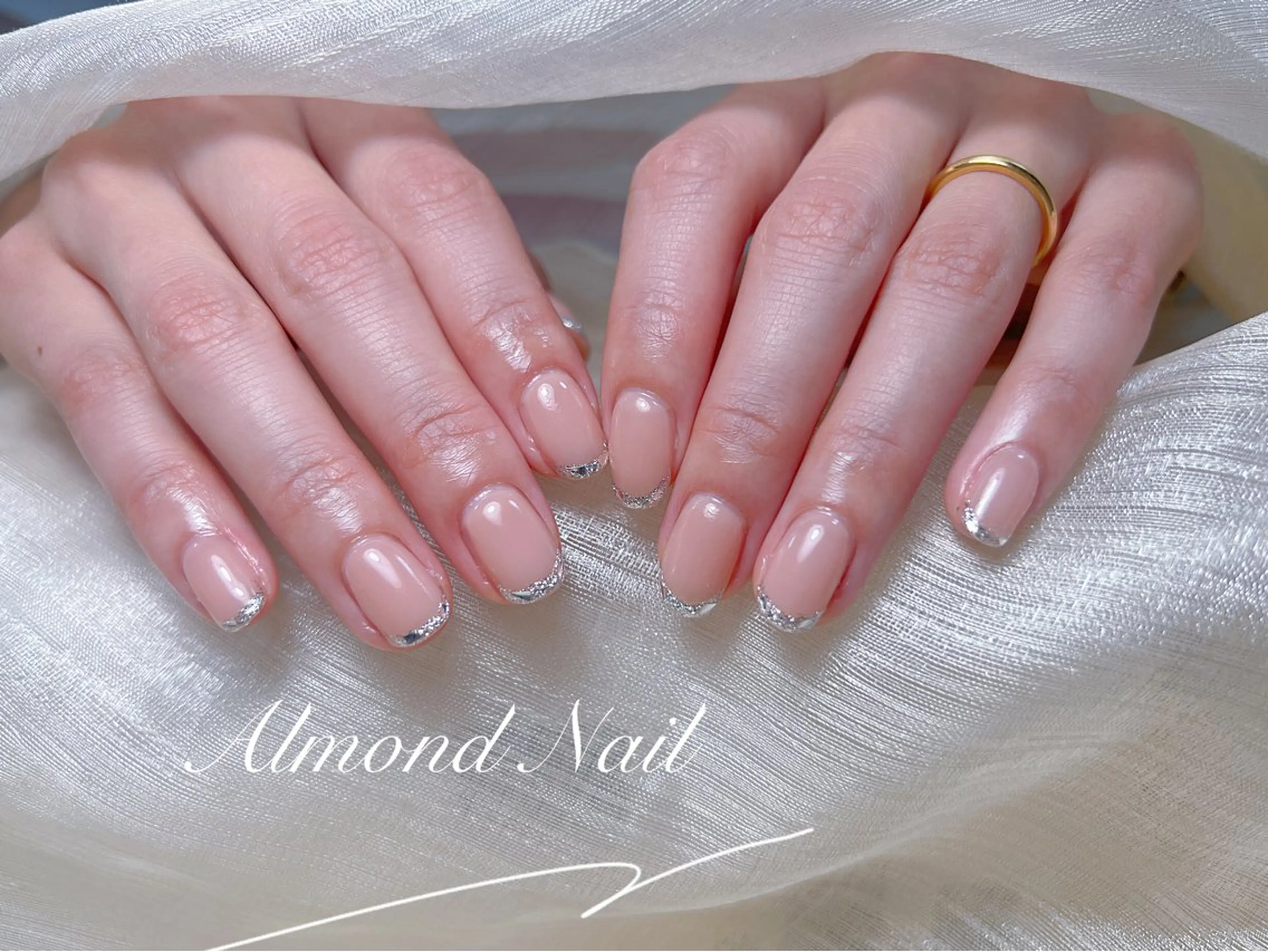ネイル ハンドネイル Almond Nail 亀戸のネイルデザイン