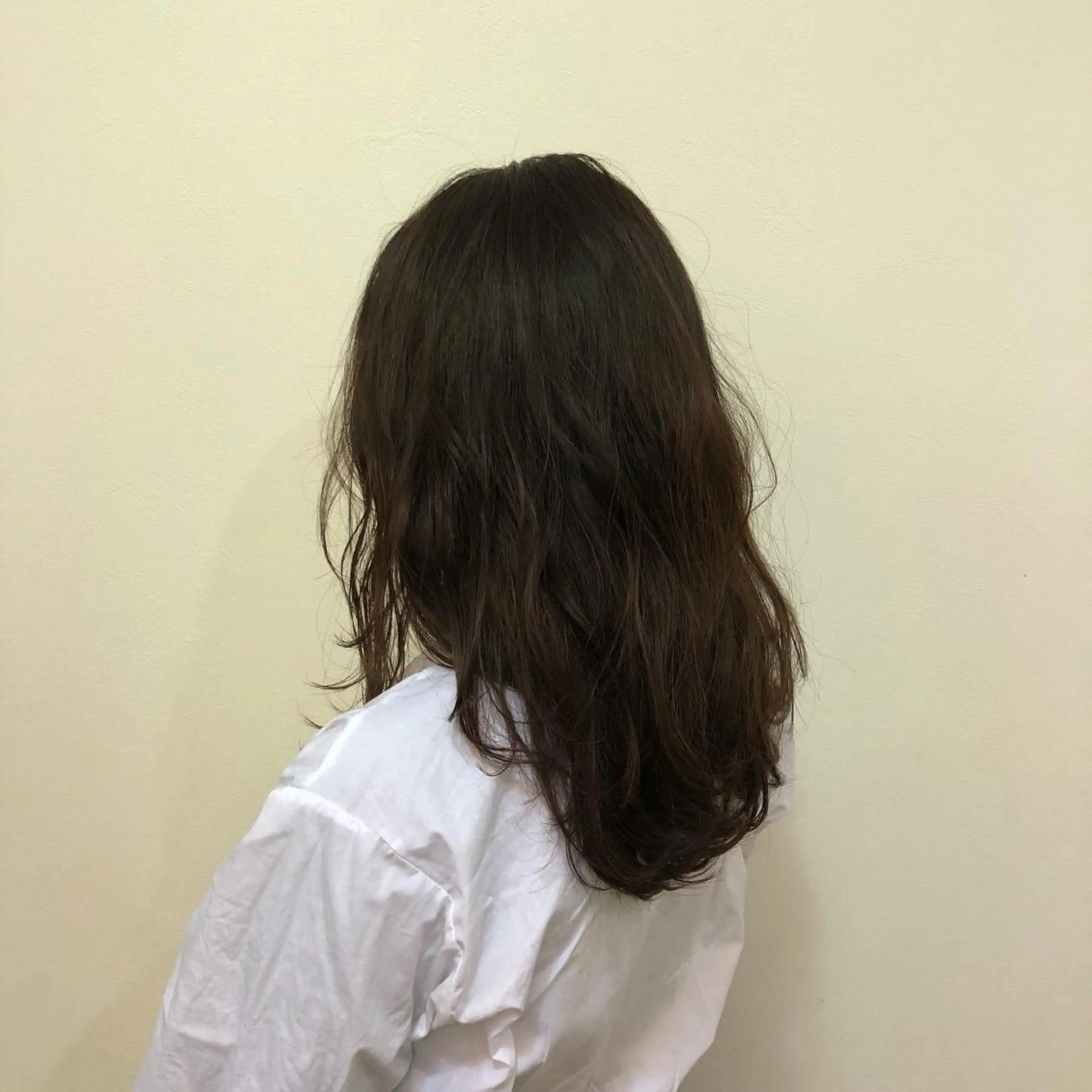 ロング ロング 酸性縮毛矯正🧴韓国 レイヤー/髪質改善のヘアスタイル