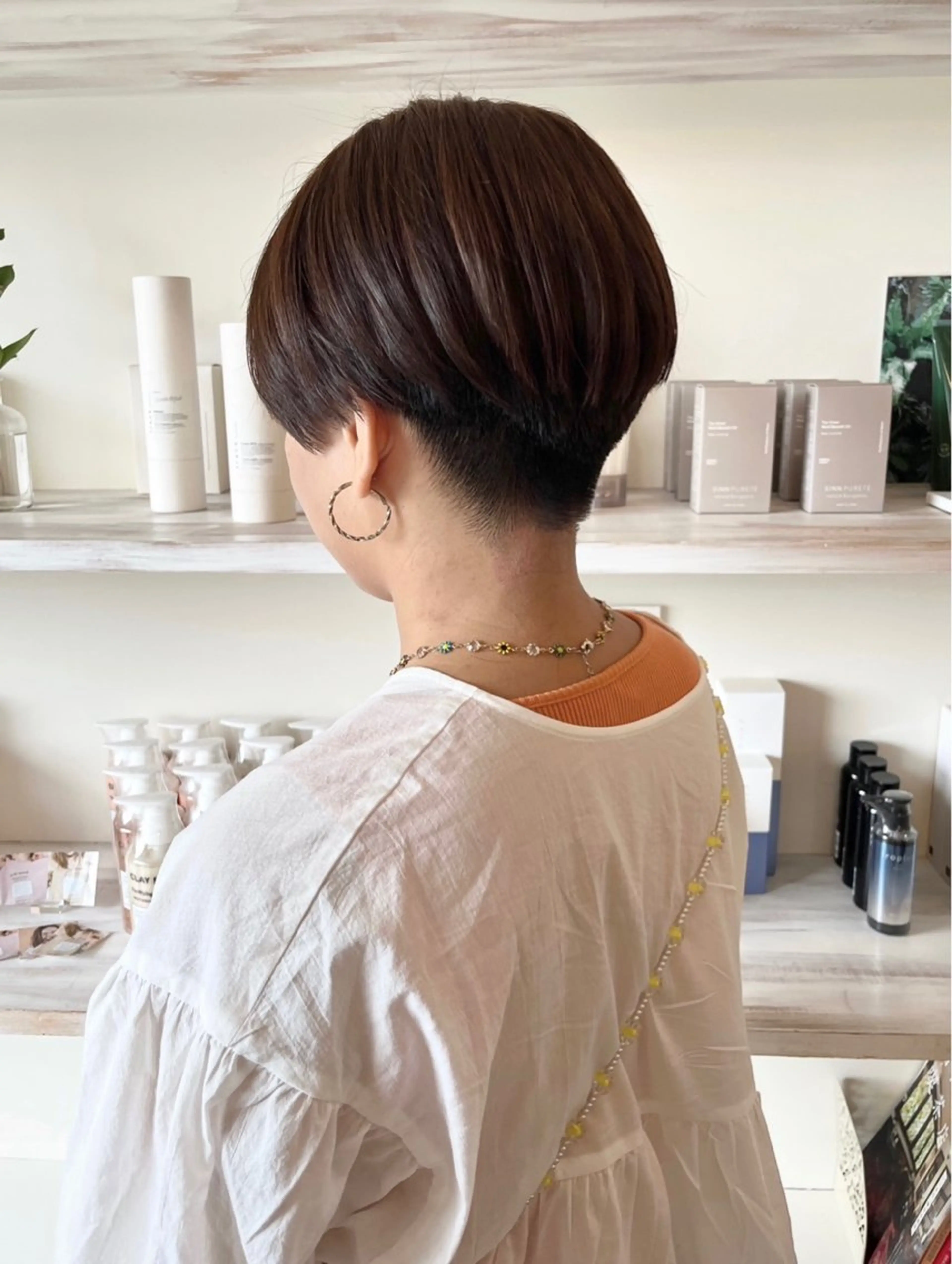 ショート ショートヘア Yurika🕯️ 透明感カラー/ボブのヘアスタイル